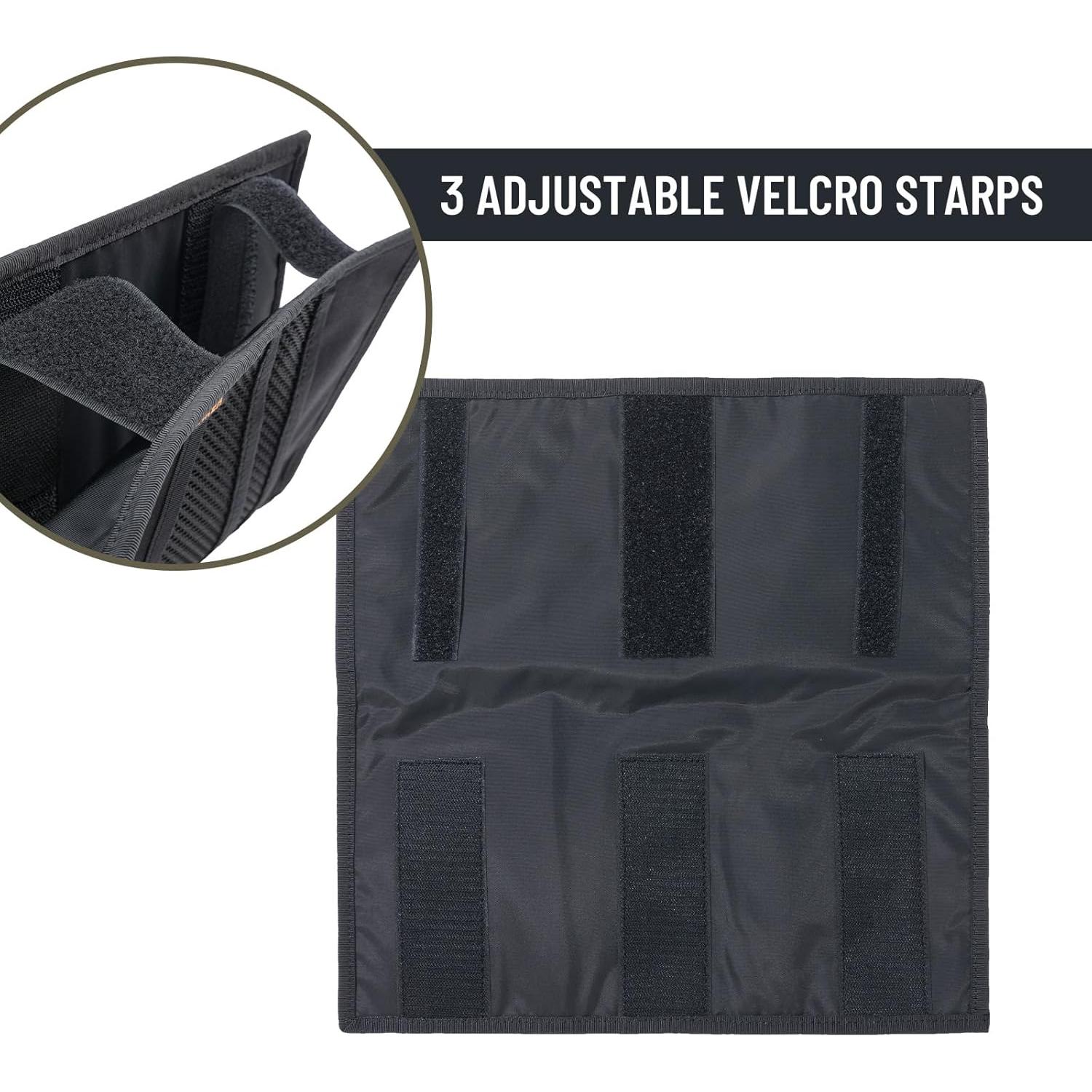 Organizador de Visera Táctico Excellent Elite Spanker Molle Negro