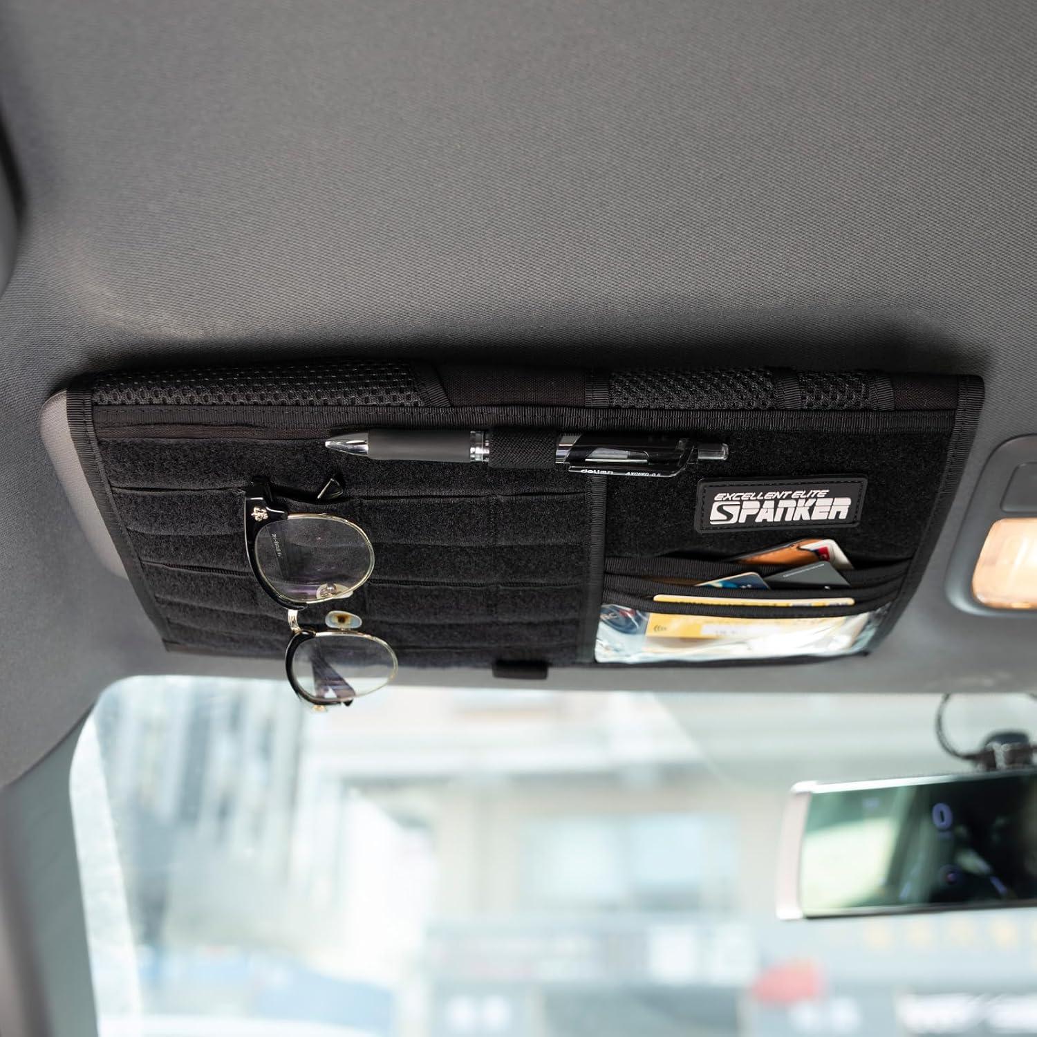 Organizador de Visera Táctico Excellent Elite Spanker Molle Negro