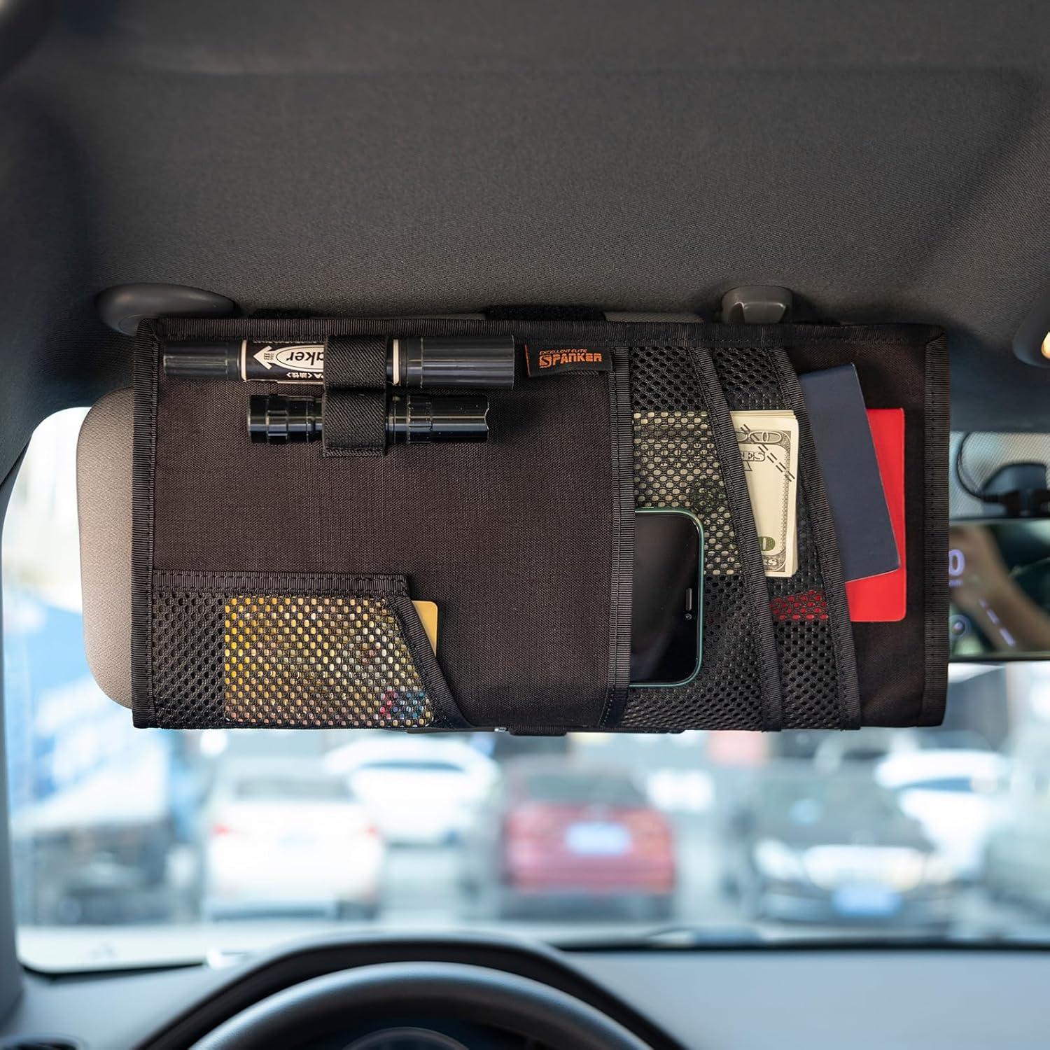 Organizador de Visera Táctico Excellent Elite Spanker Molle Negro