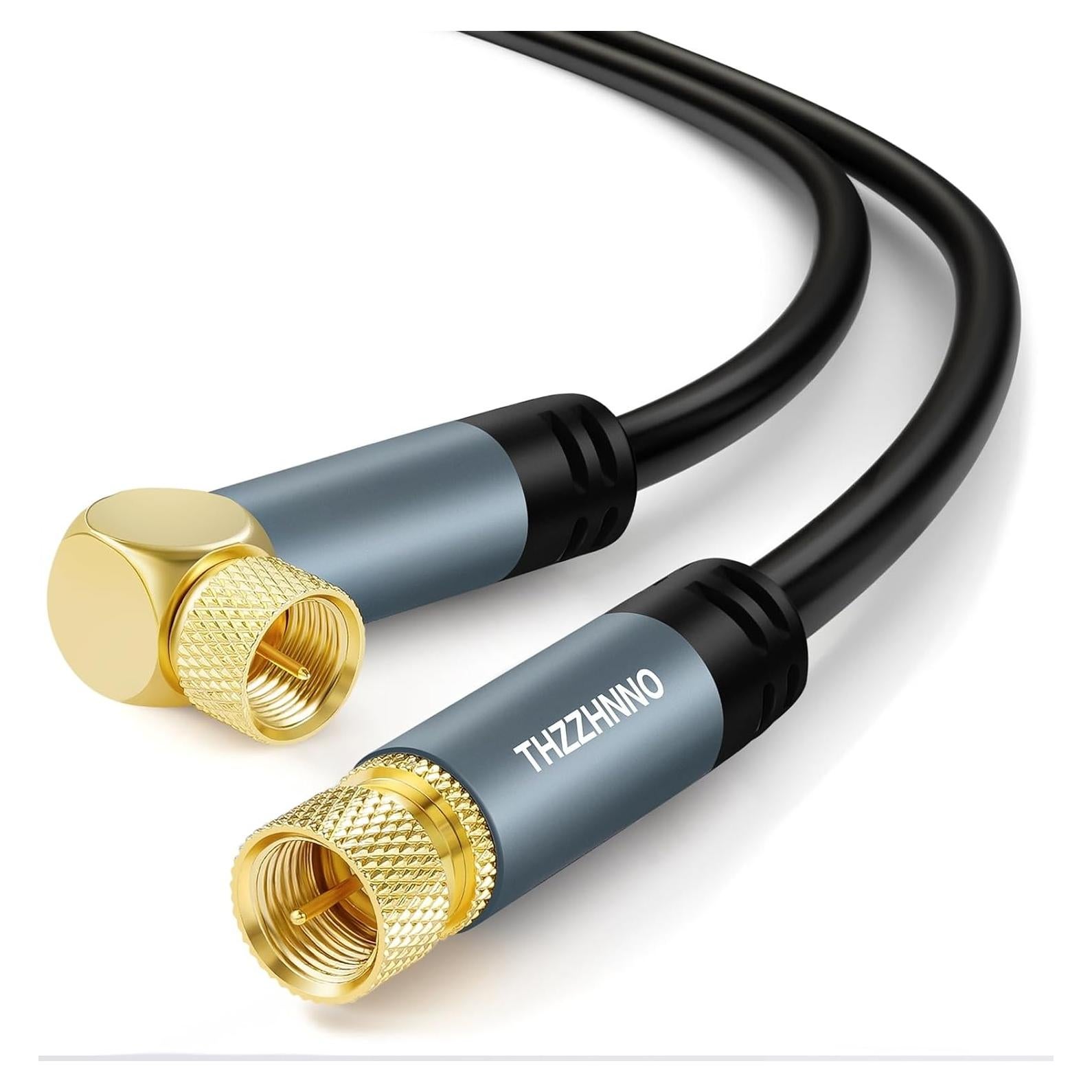 Cable Coaxial F-Type 1.0M 90 Grados HDTV Zhongben