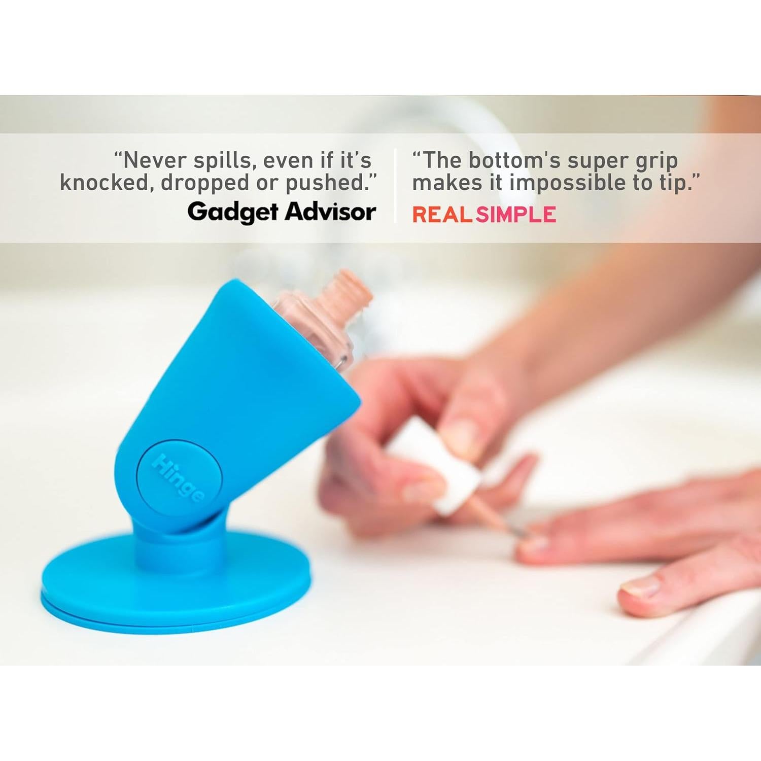 Soporte para Botellas de Esmalte de Uñas Tweexy Hinge - Antiderrame