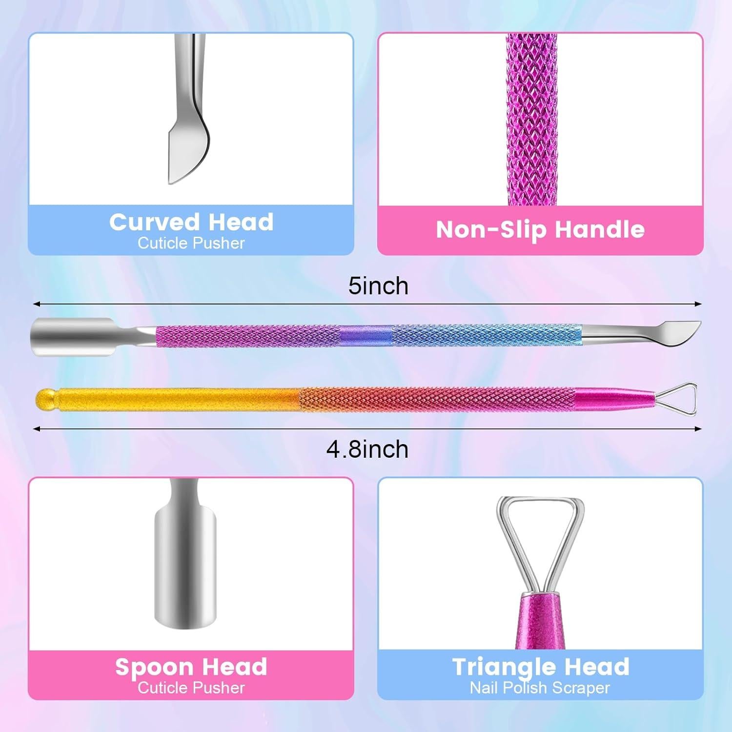 Removedor de Esmalte de Uñas en Gel BESNEL 15 ml Kit Profesional