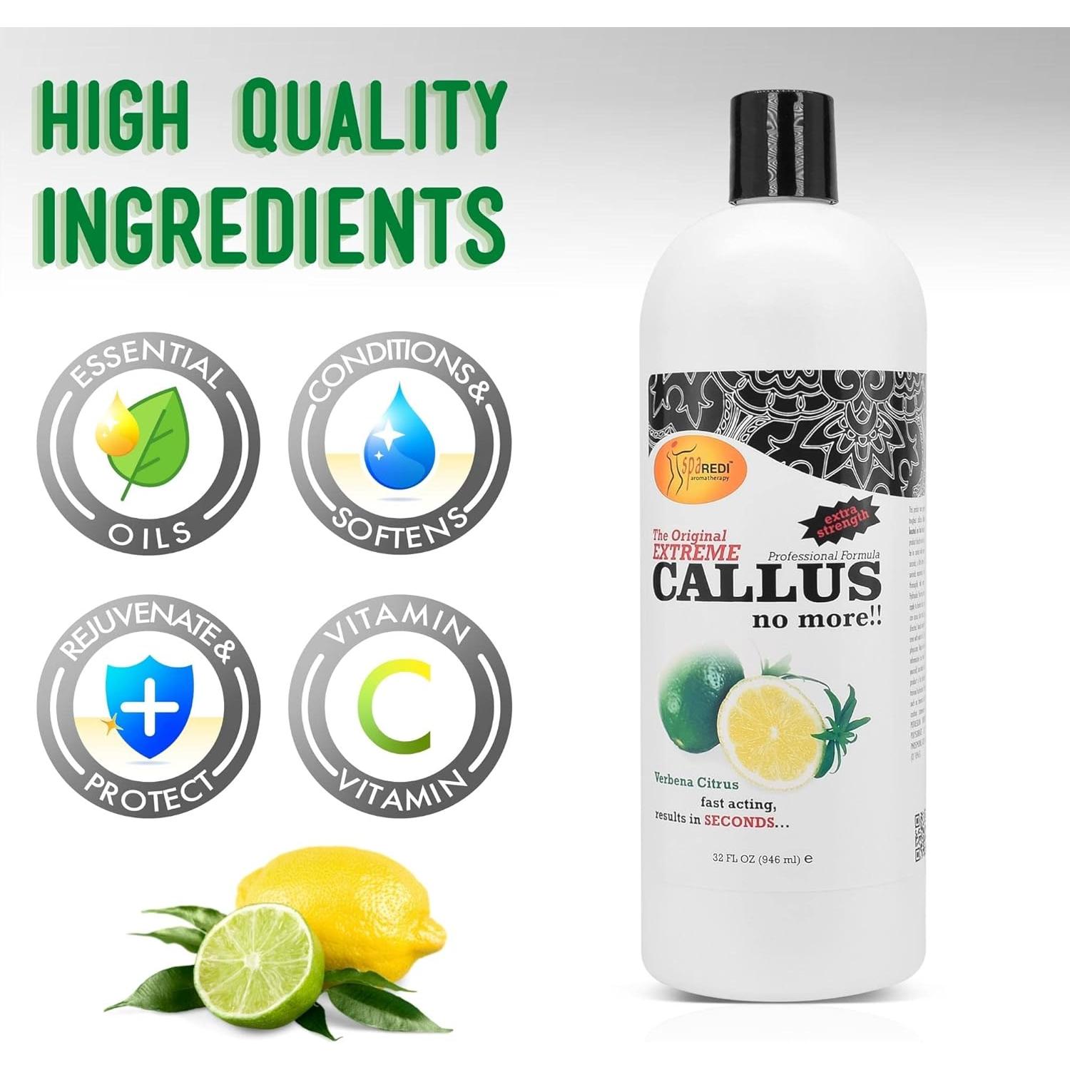 Gel Removedor de Callos SPA REDI 0.95L - Suaviza Talones Secos