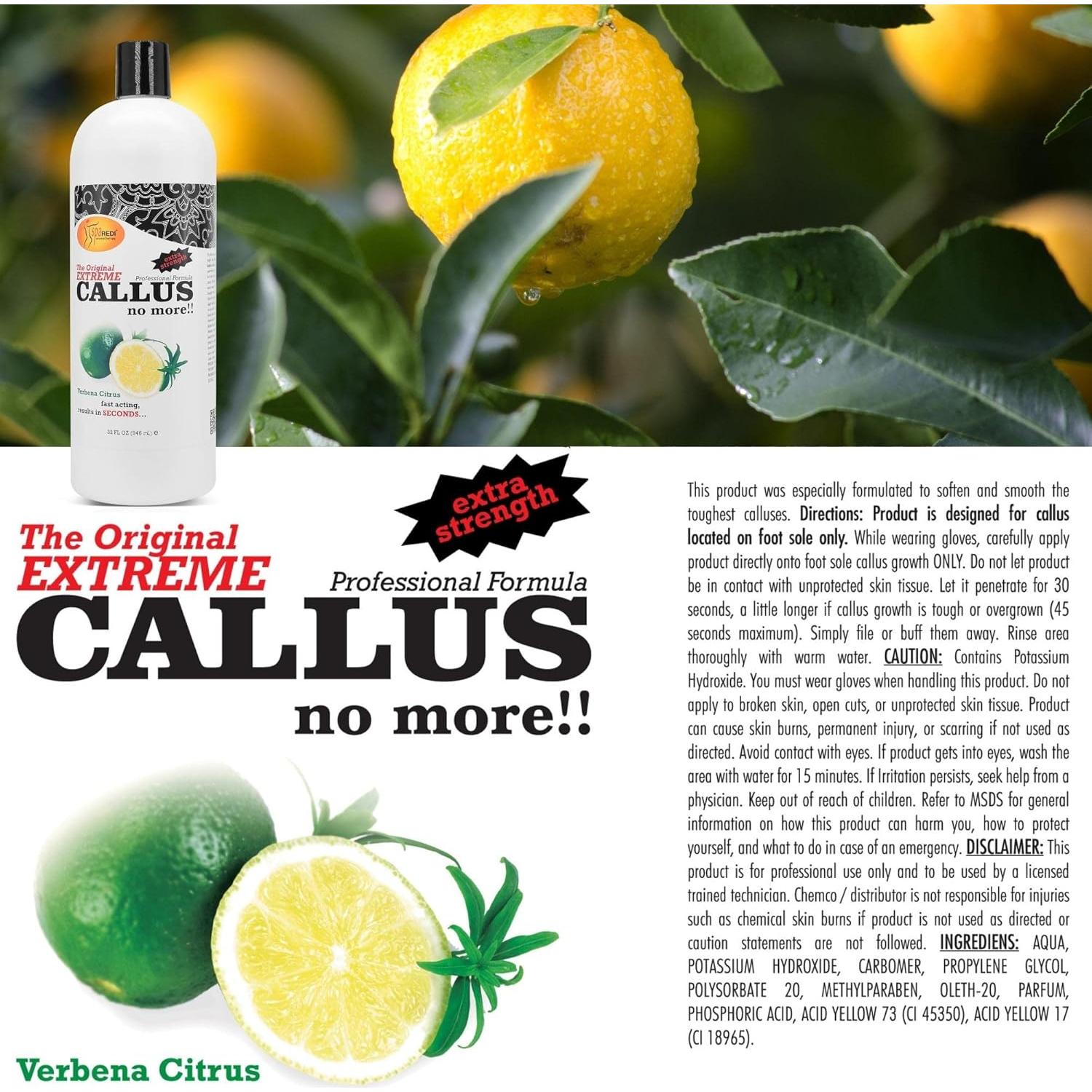 Gel Removedor de Callos SPA REDI 0.95L - Suaviza Talones Secos