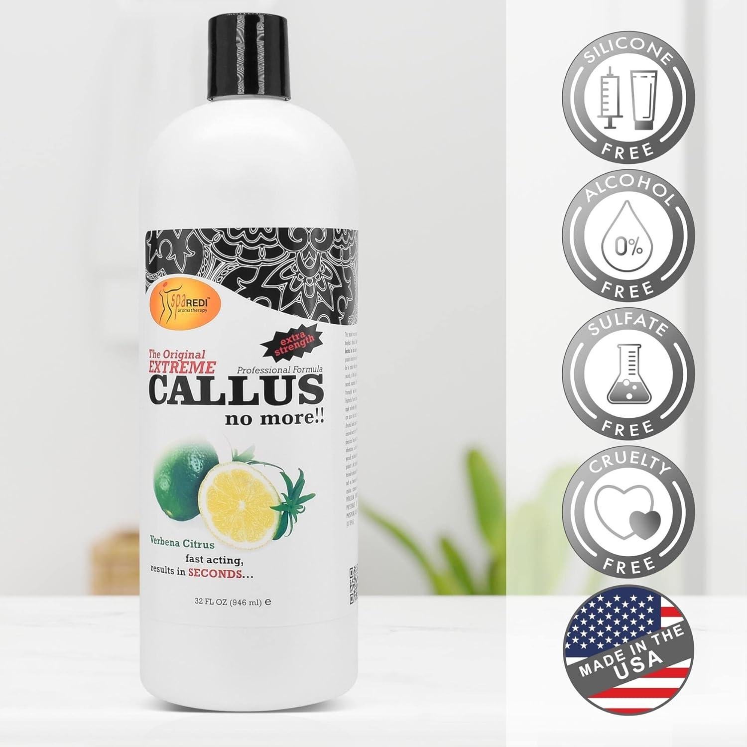 Gel Removedor de Callos SPA REDI 0.95L - Suaviza Talones Secos