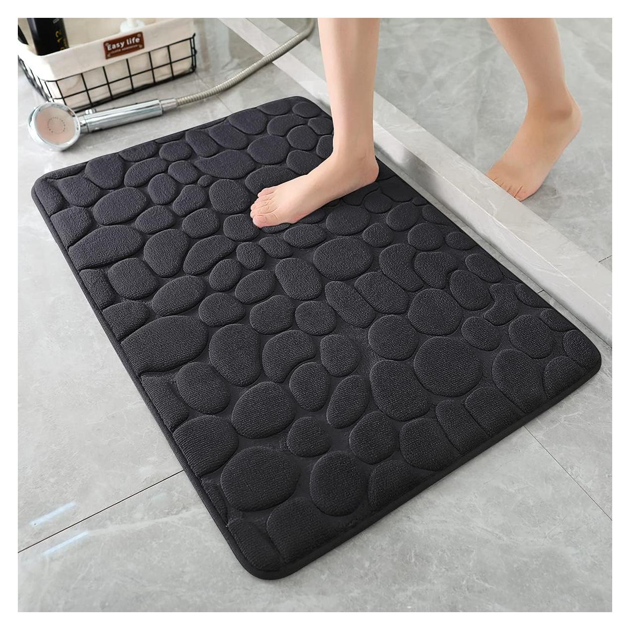 Alfombra de Baño YIHOUSE Espuma de Memoria Antideslizante 46x61cm