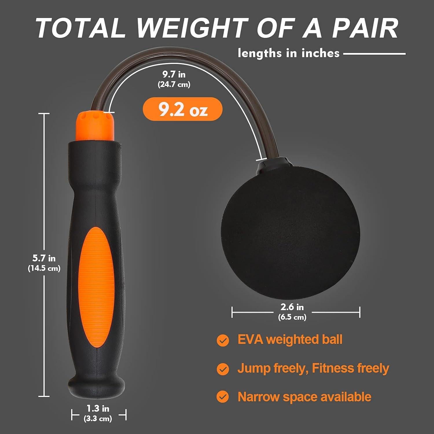 Cuerda de Salto Sin Cable Agicogeo para Fitness y Pérdida de Peso