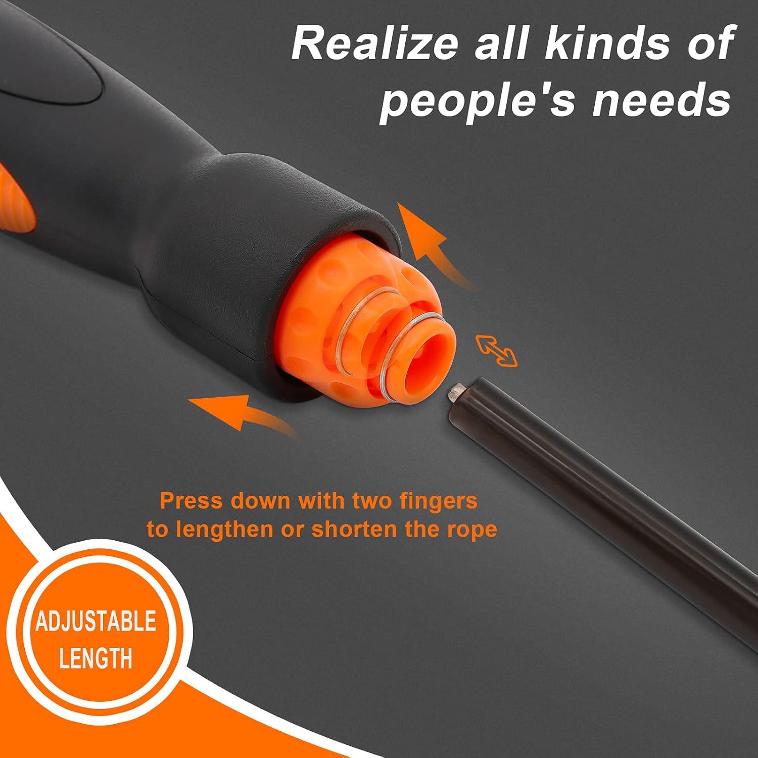 Cuerda de Salto Sin Cable Agicogeo para Fitness y Pérdida de Peso