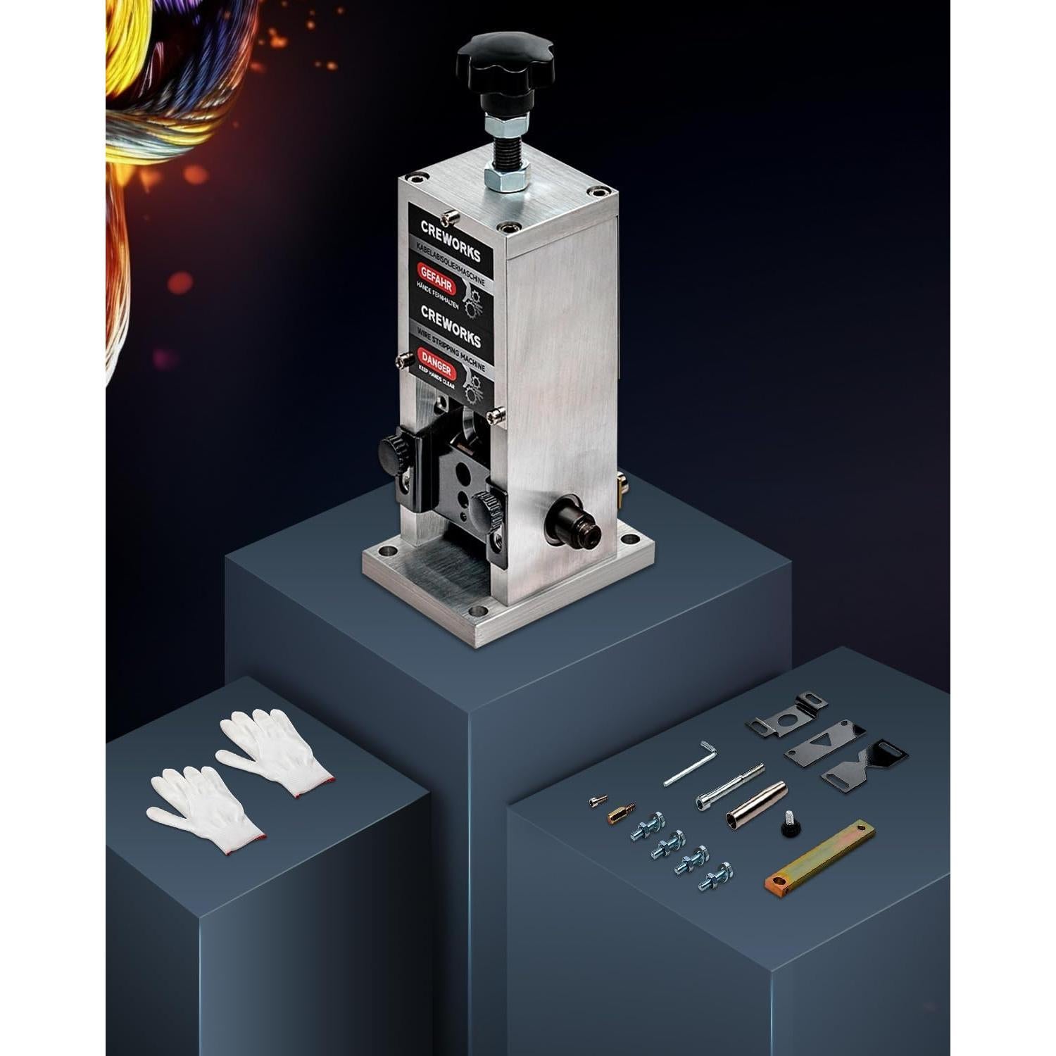 Desforradora Manual de Cables CREWORKS WSMSD2501 1.5-25 mm