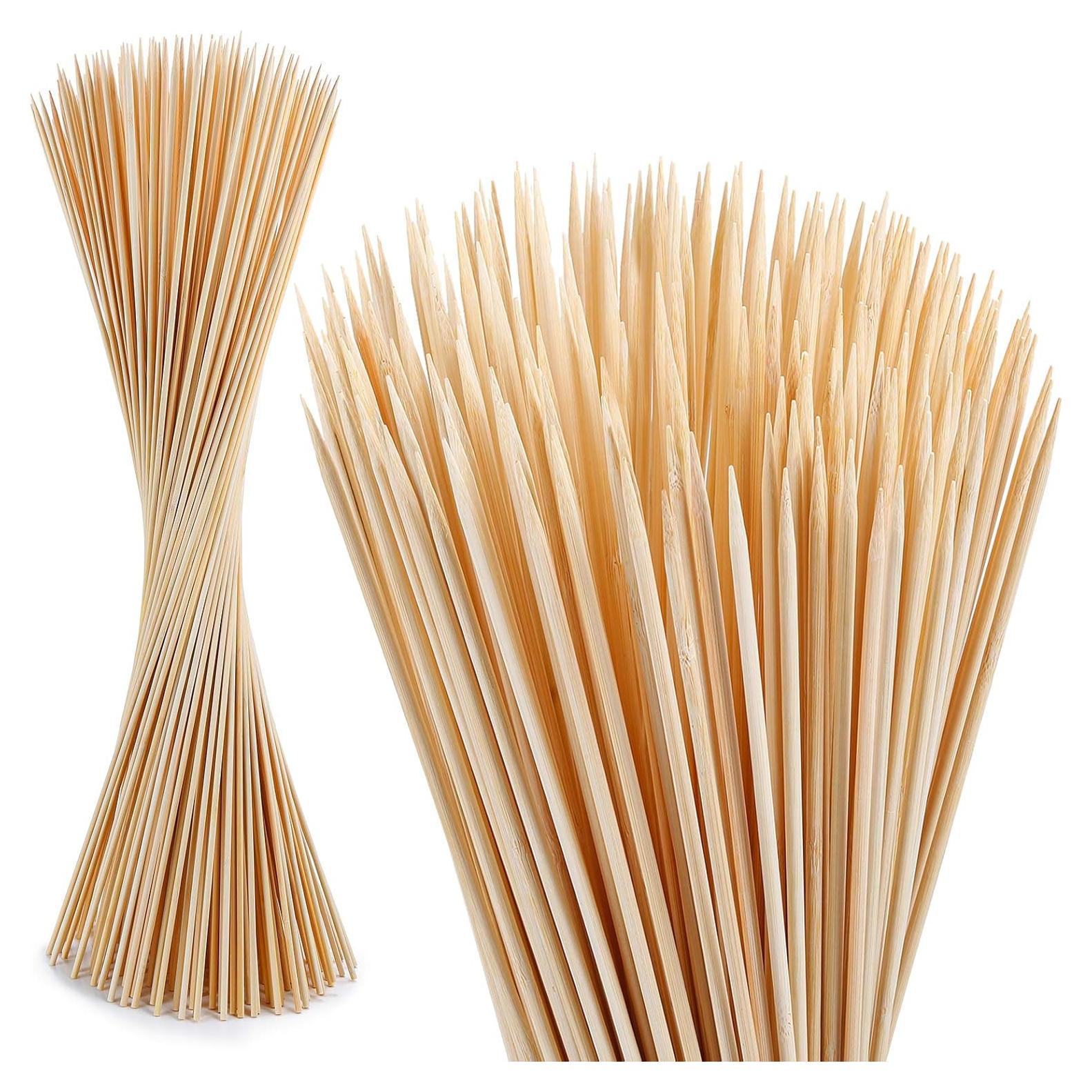 60 Palitos de Asar de Bambú NadaKin 75 cm para S'mores