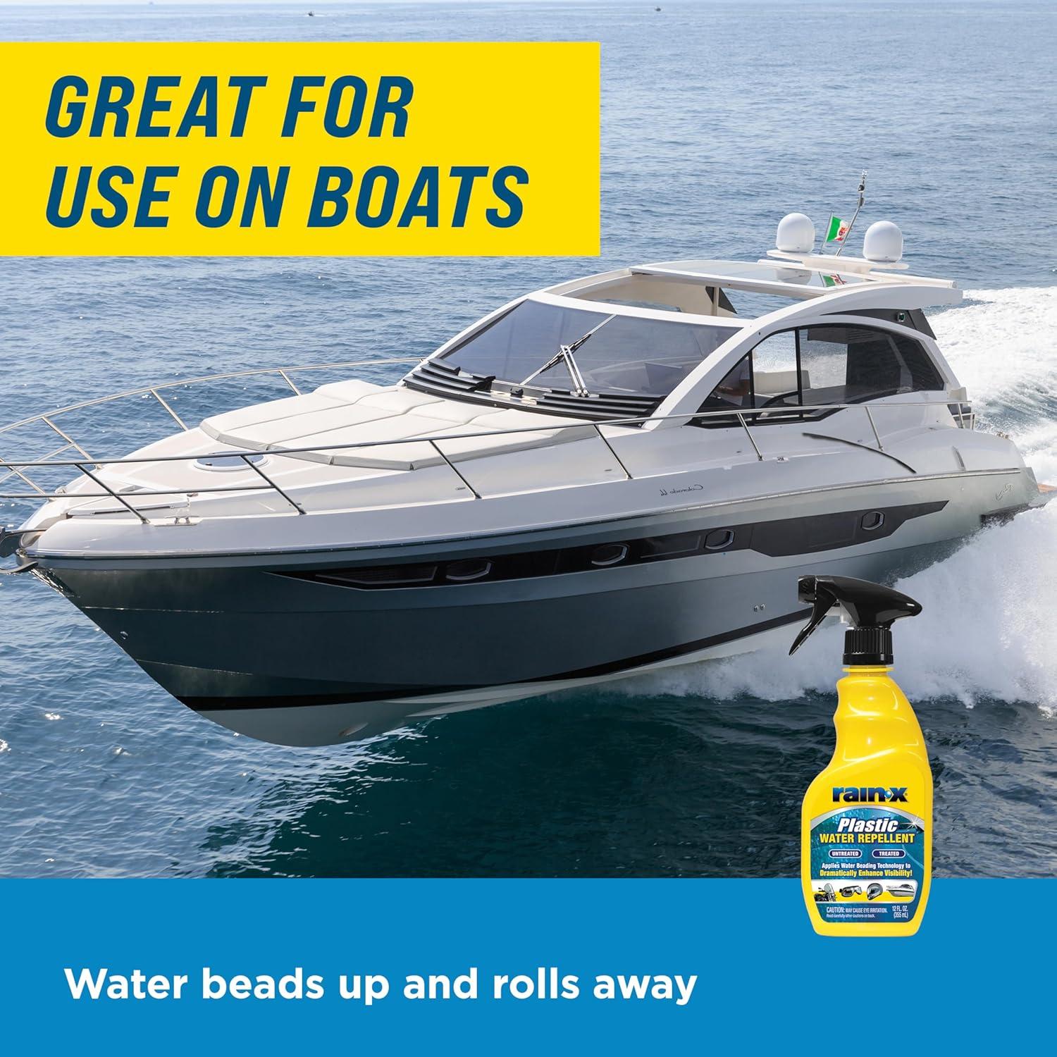 Tratamiento de Plástico Rain-X 620036 - 355 ml Hidrofóbico