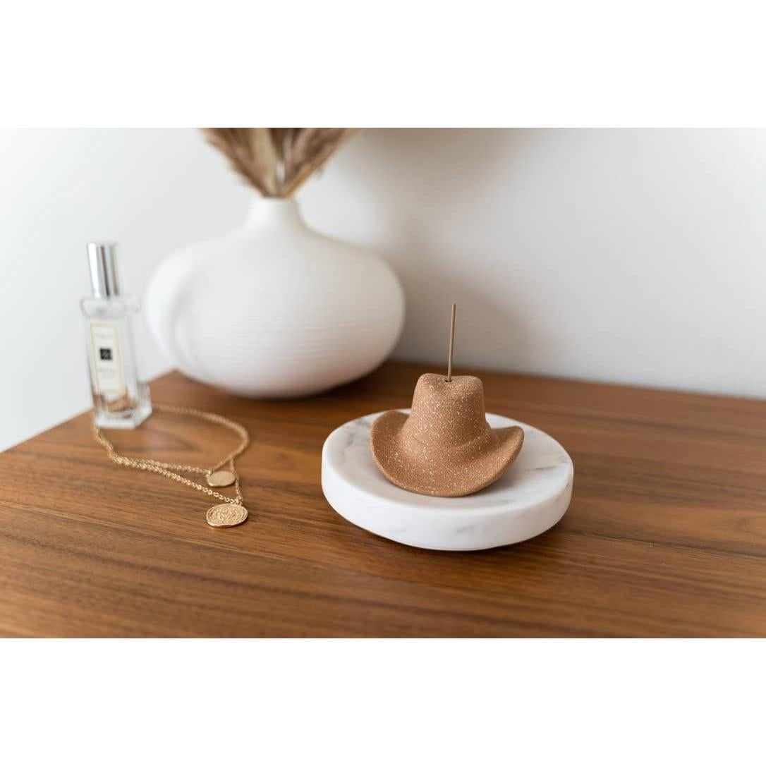 Soporte de Incienso Cerámica Havenstone Home con 25 Varitas