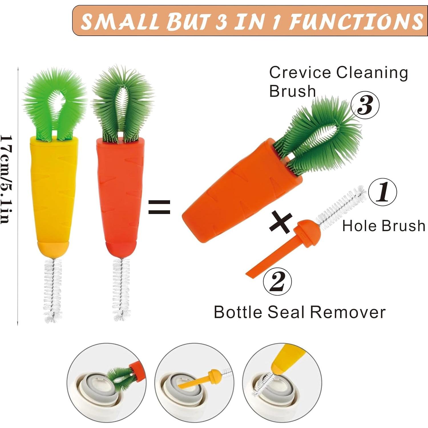 Juego de 10 Piezas Cepillos de Limpieza Florailune