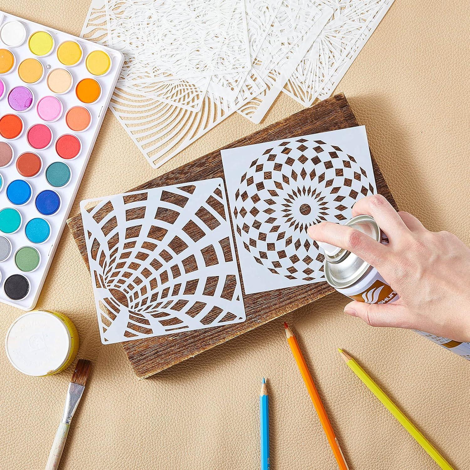 Plantillas Geométricas Tinlade 36 Piezas 12.7x12.7 cm