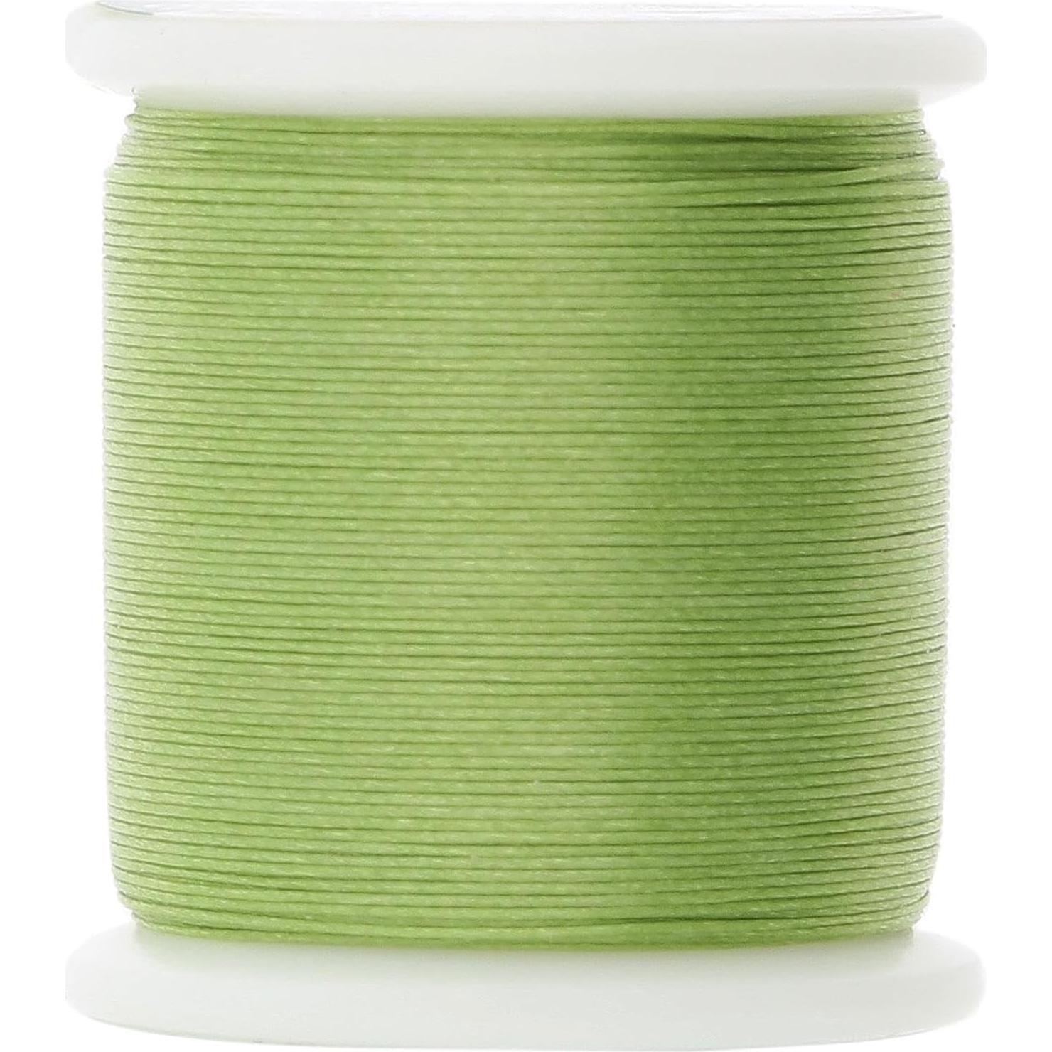 Hilo de Nylon KO The Beadsmith Verde Manzana 50m 330TEX