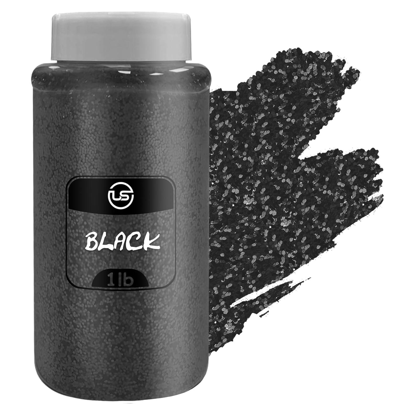 Brillo Negro a Granel Papelería Definitiva 0.45 kg para Manualidades