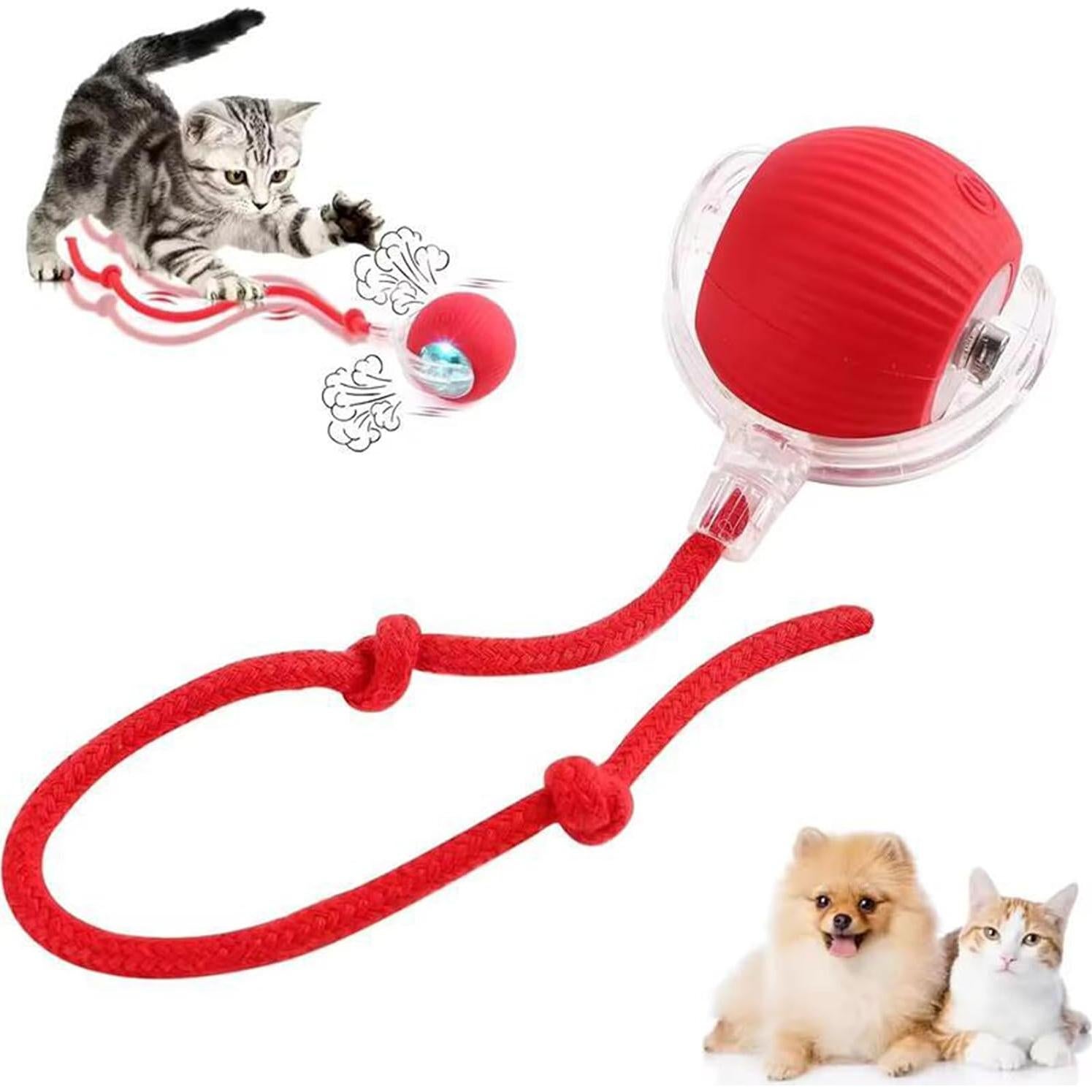 Juguete Interactivo para Gatos Genérico F2501 Bola Automático 5.49 cm