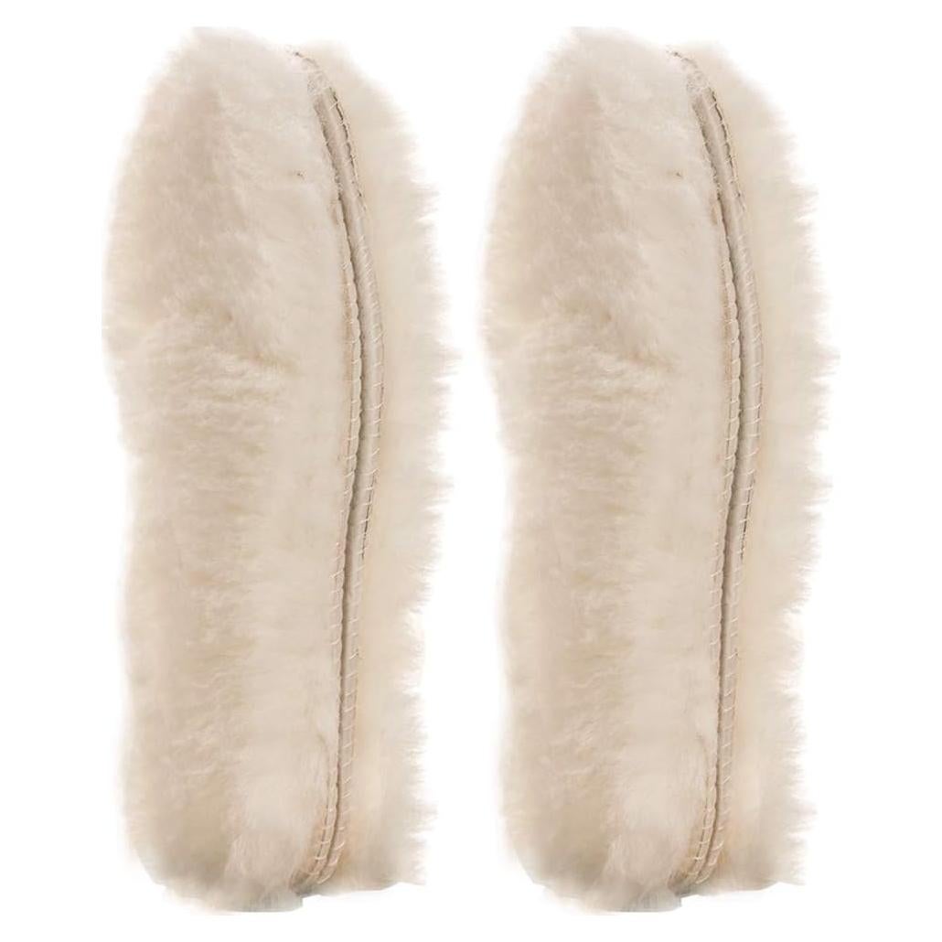 Plantillas de Piel de Oveja para Mujeres - 2 Pares, US 35-44