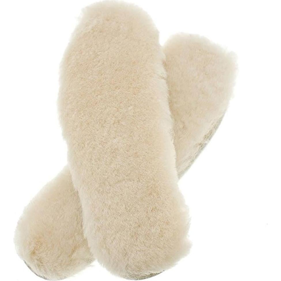 Plantillas de Piel de Oveja para Mujeres - 2 Pares, US 35-44