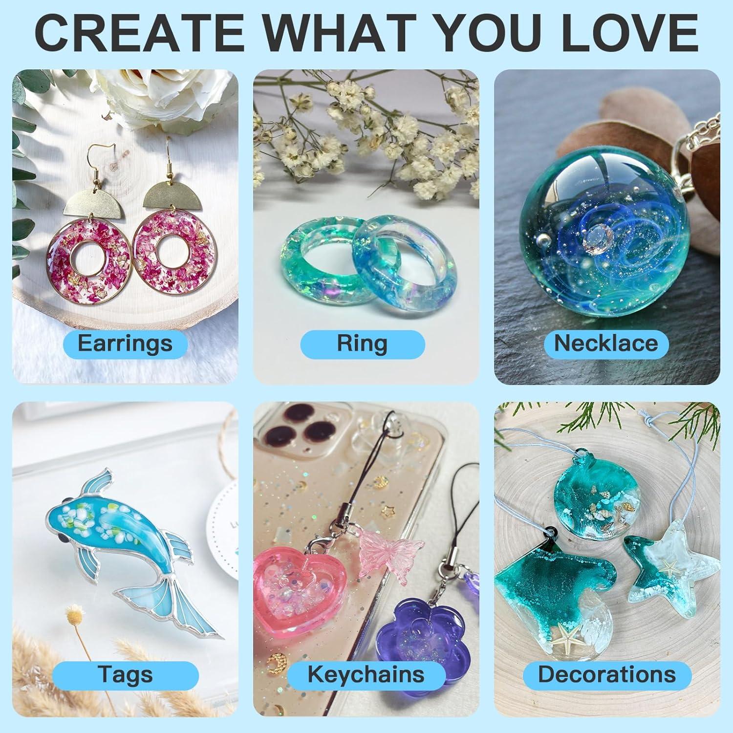 Resina UV JDiction 300g Transparente Alto Brillo para Manualidades