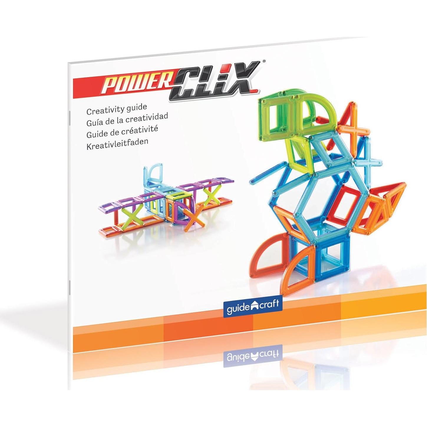 Juego de Bloques Magnéticos Guidecraft PowerClix - 26 Piezas