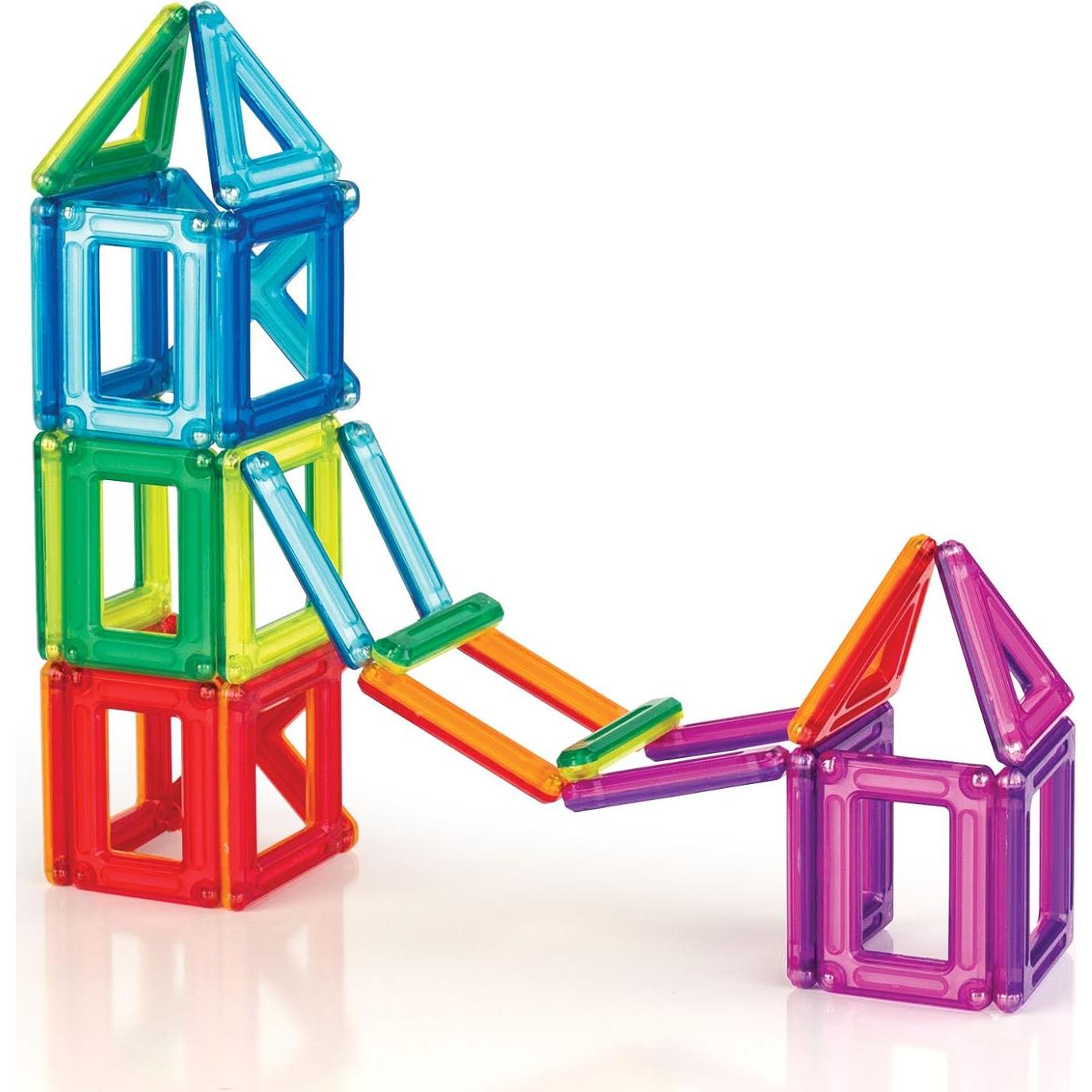 Juego de Bloques Magnéticos Guidecraft PowerClix - 26 Piezas