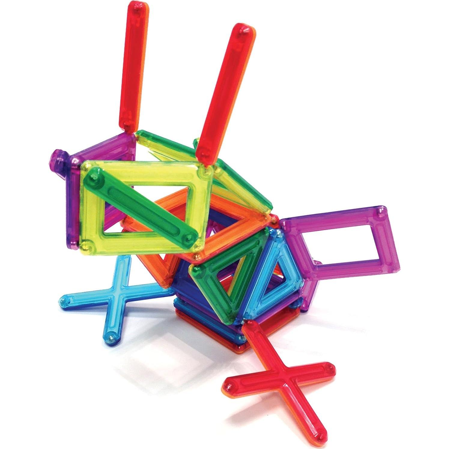 Juego de Bloques Magnéticos Guidecraft PowerClix - 26 Piezas