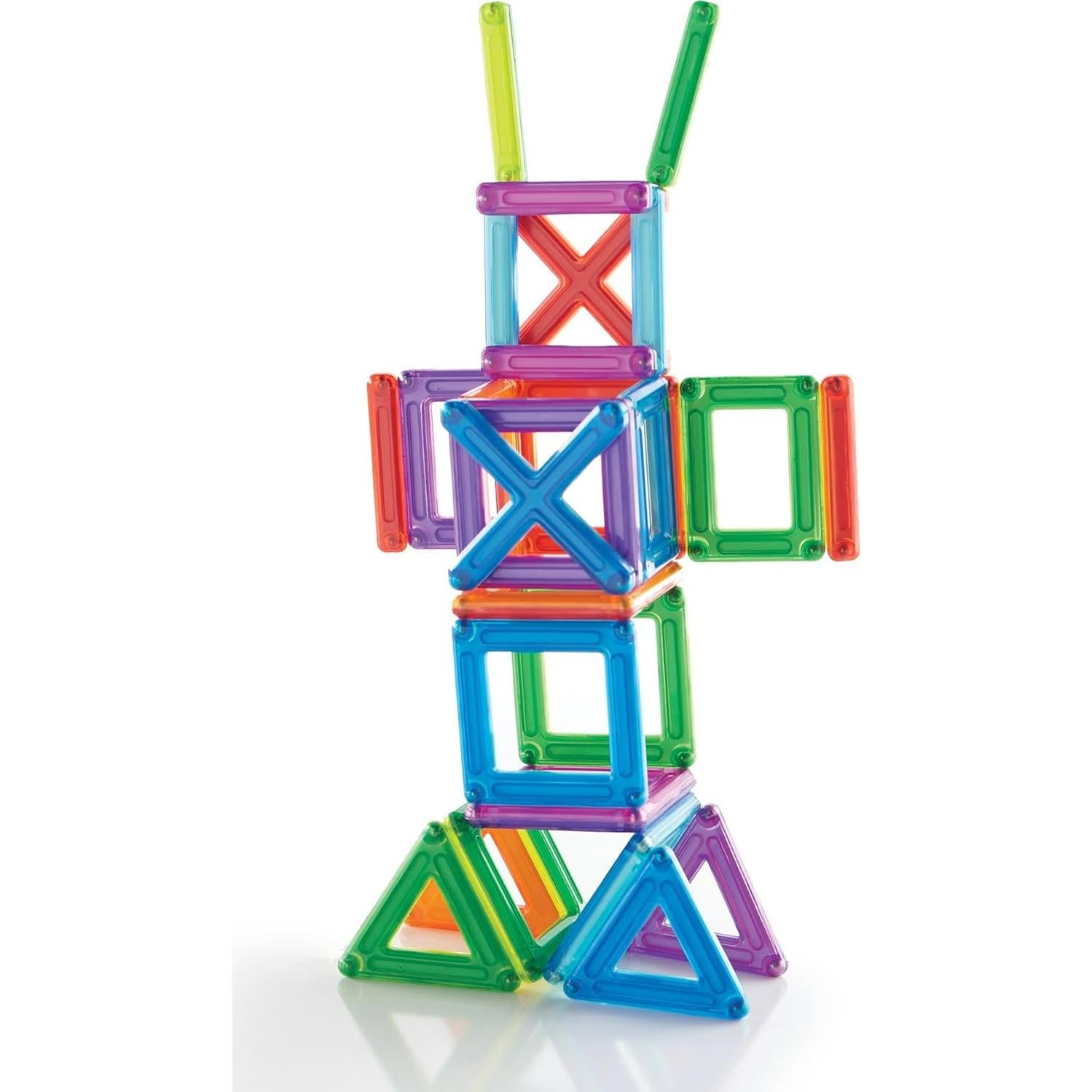 Juego de Bloques Magnéticos Guidecraft PowerClix - 26 Piezas