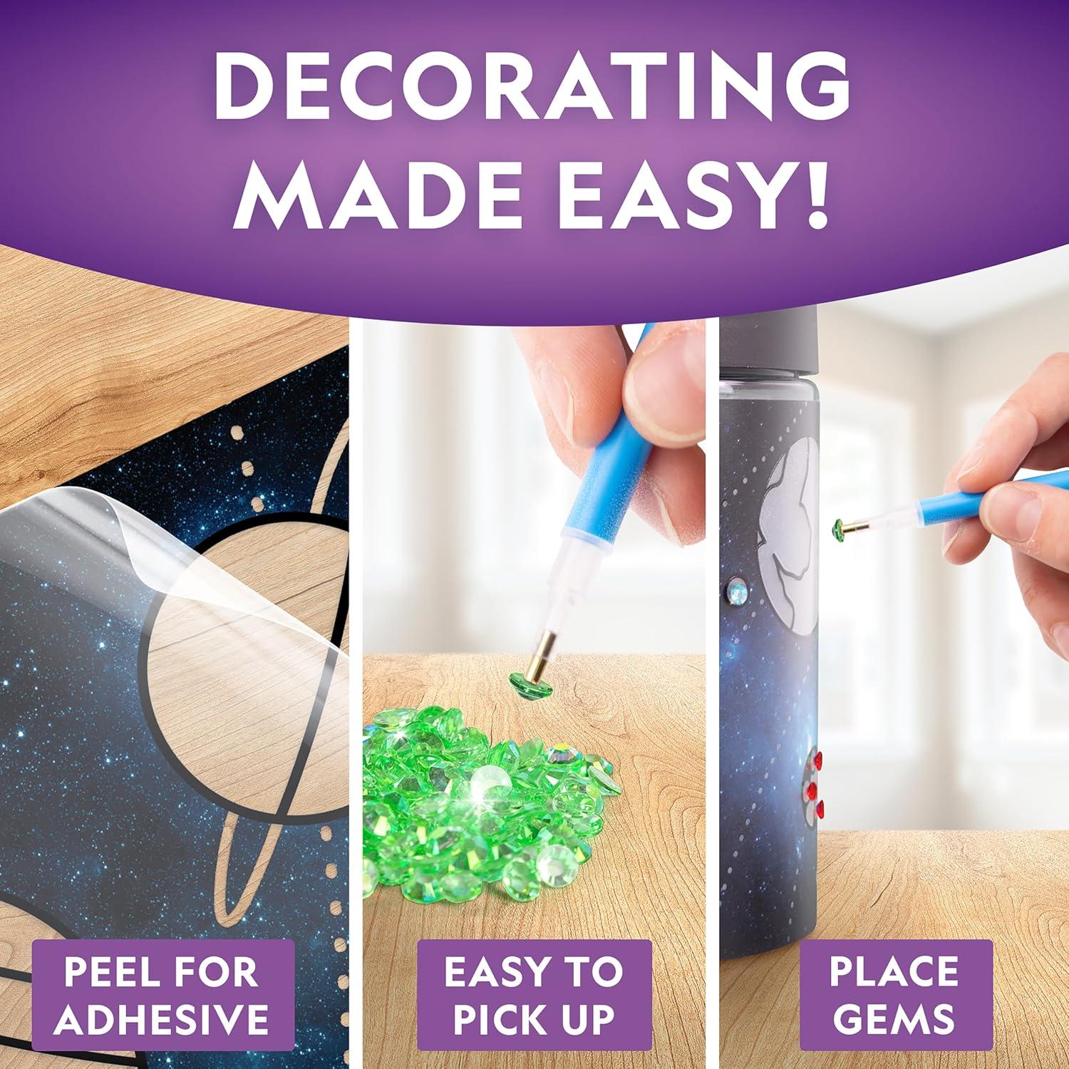 Luz Nocturna Espacial National Geographic con Gemas - 7 Colores