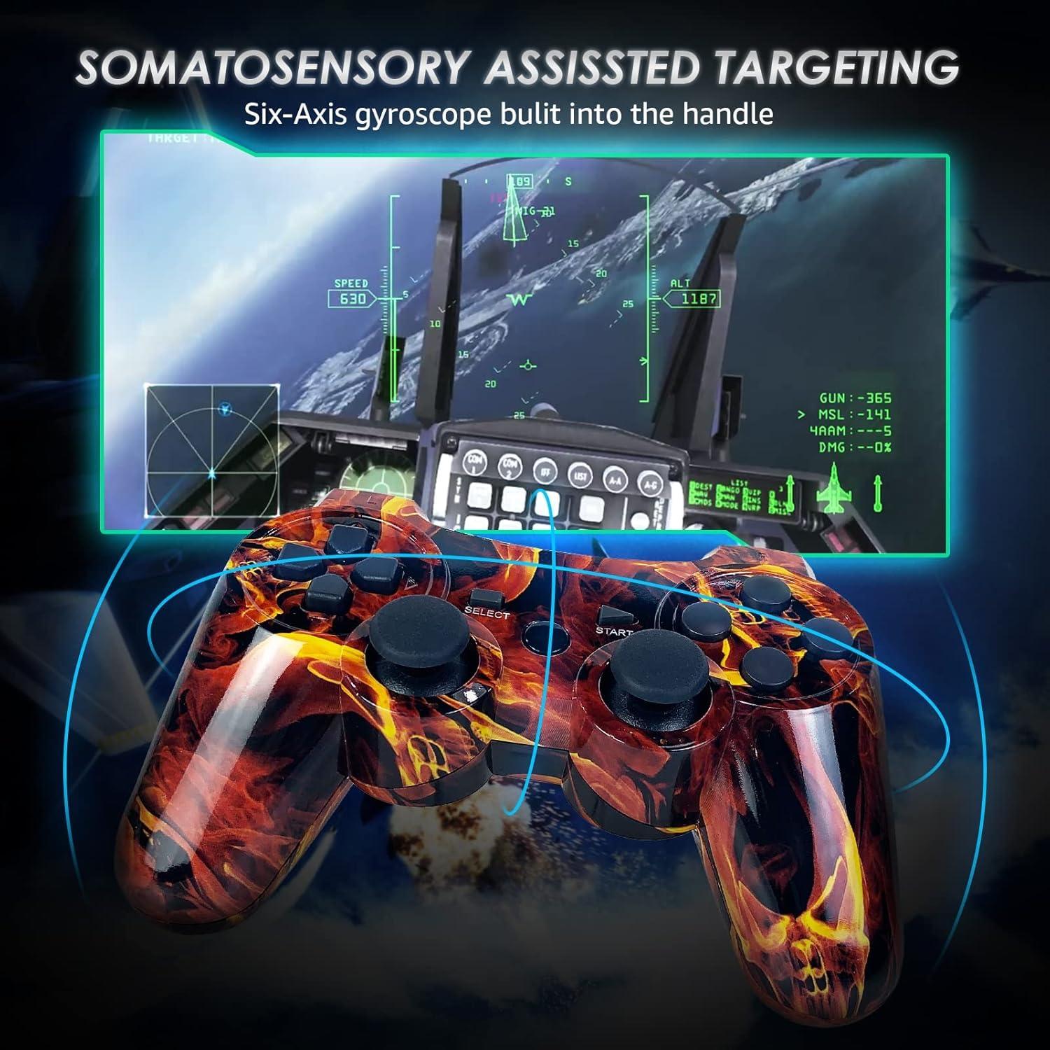 Controlador Inalámbrico CHENGDAO para PS3 Doble Vibración