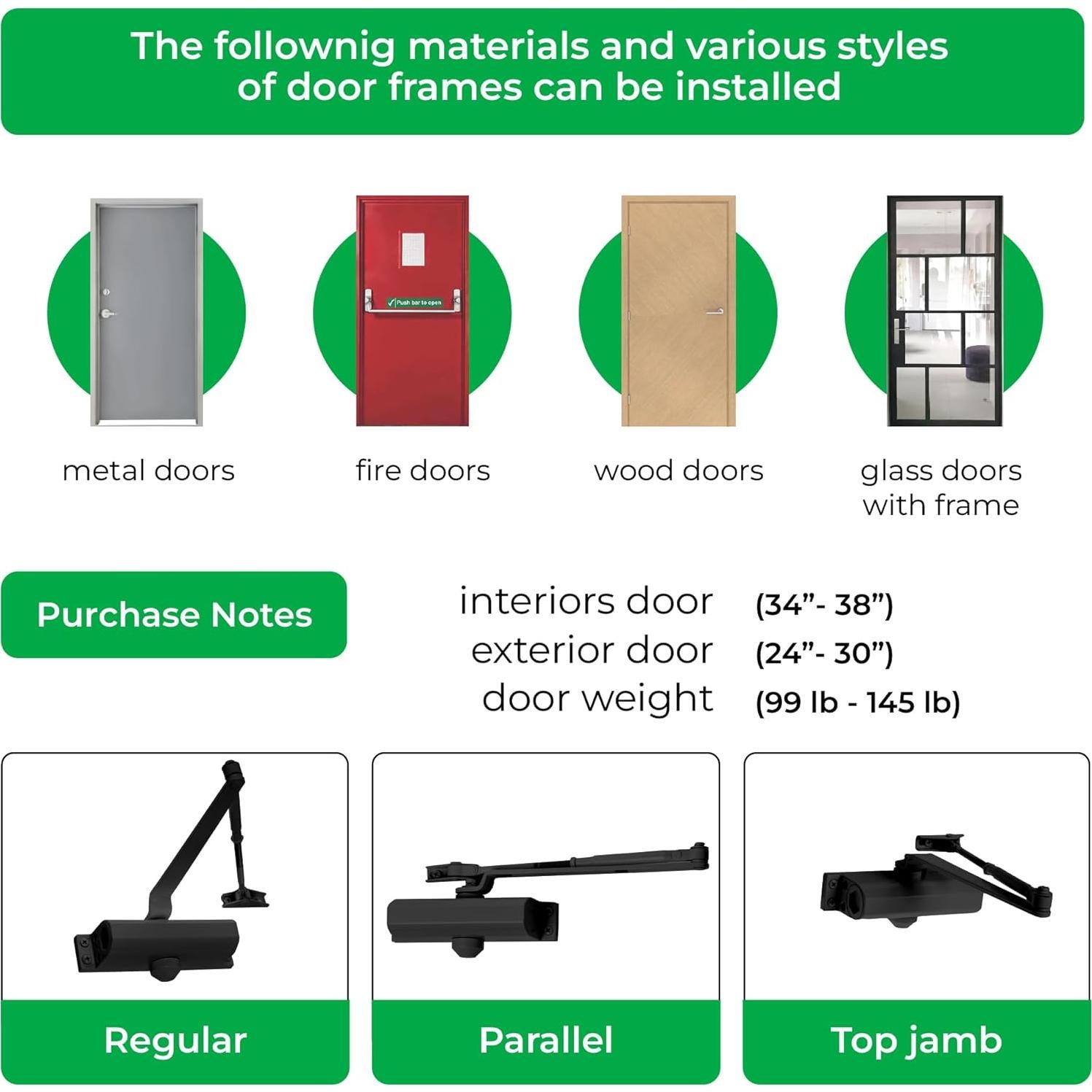 Cerradura Automática Hidráulica Miko B3W 1.45kg para Puertas