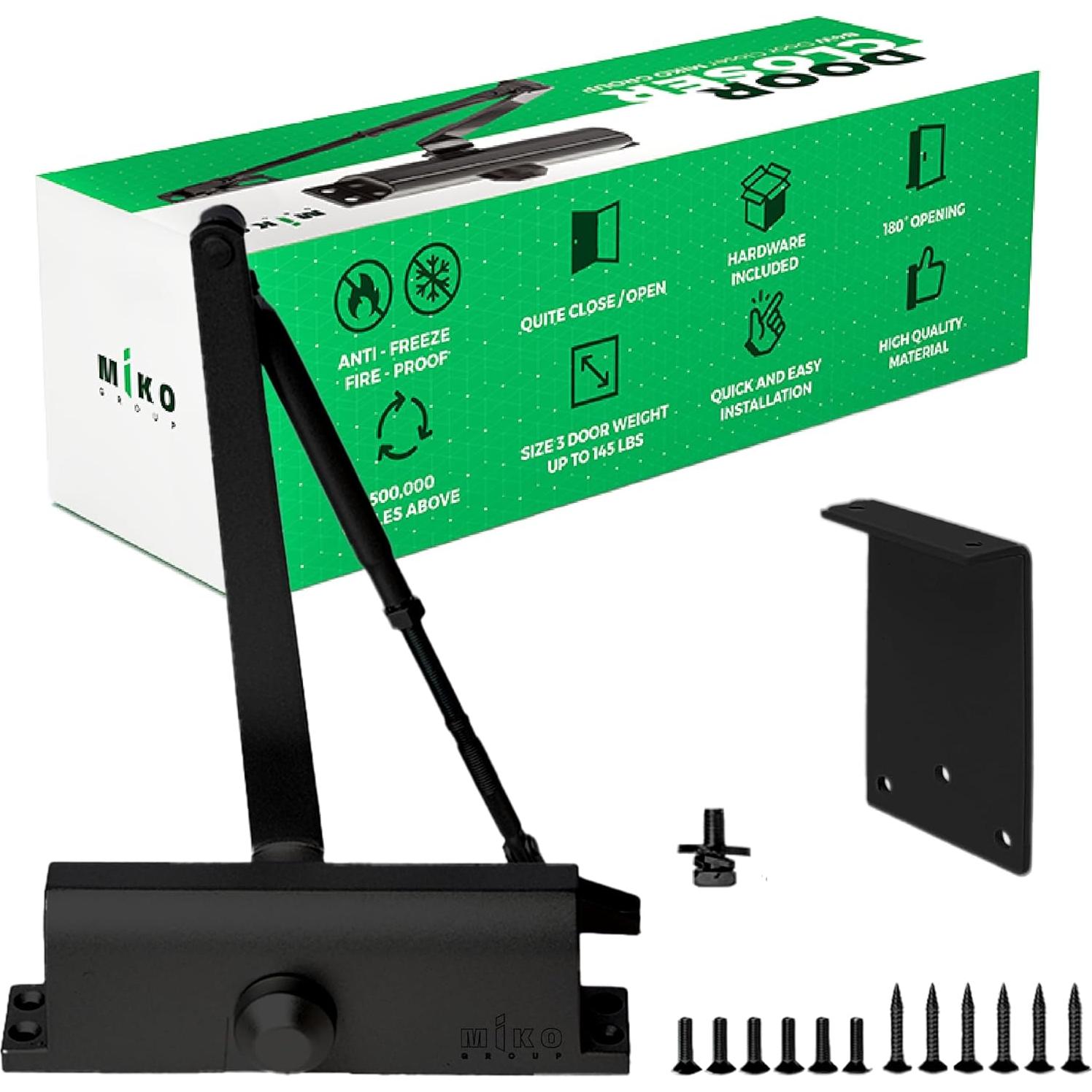 Cerradura Automática Hidráulica Miko B3W 1.45kg para Puertas