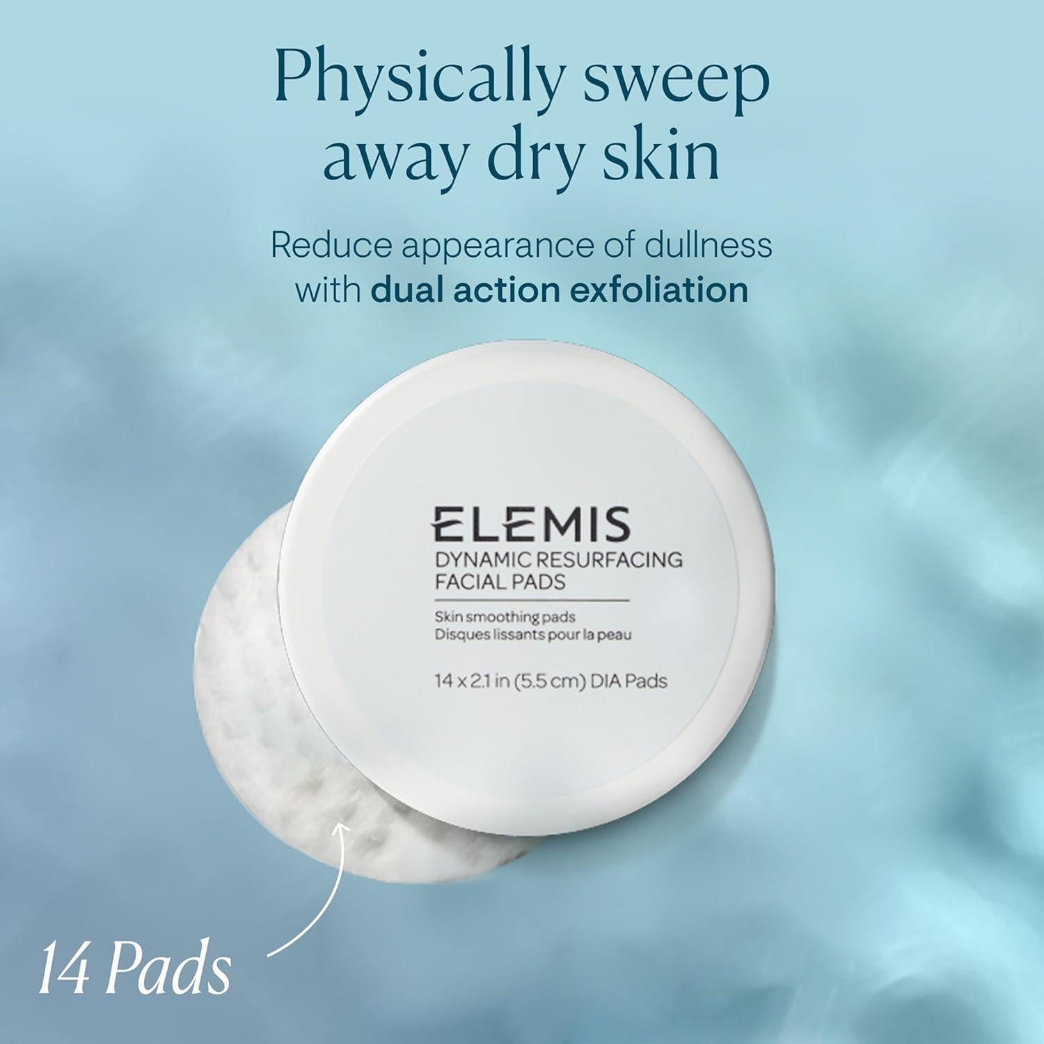 ELEMIS Almohadillas Faciales Exfoliantes Tri-Enzyme 14 Unidades
