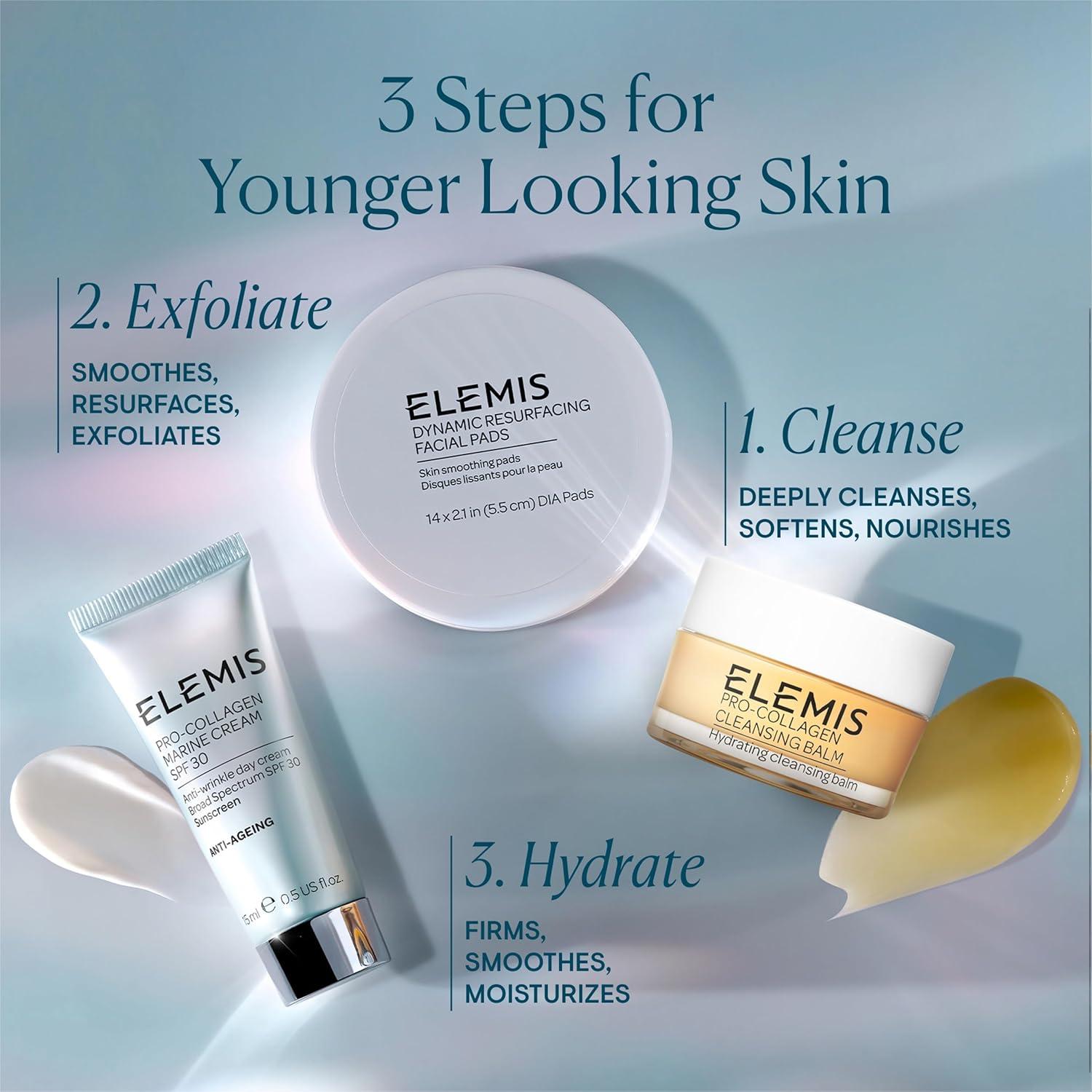 ELEMIS Almohadillas Faciales Exfoliantes Tri-Enzyme 14 Unidades