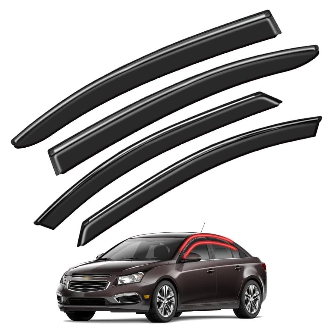 Viseras de Ventana ZYFZZDS para Chevy Cruze 2011-2015, 4pcs