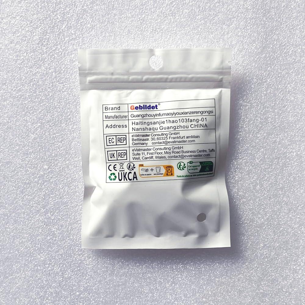 4 Interruptores de Botón Pulsador Metálico 12mm IP65 Gebildet