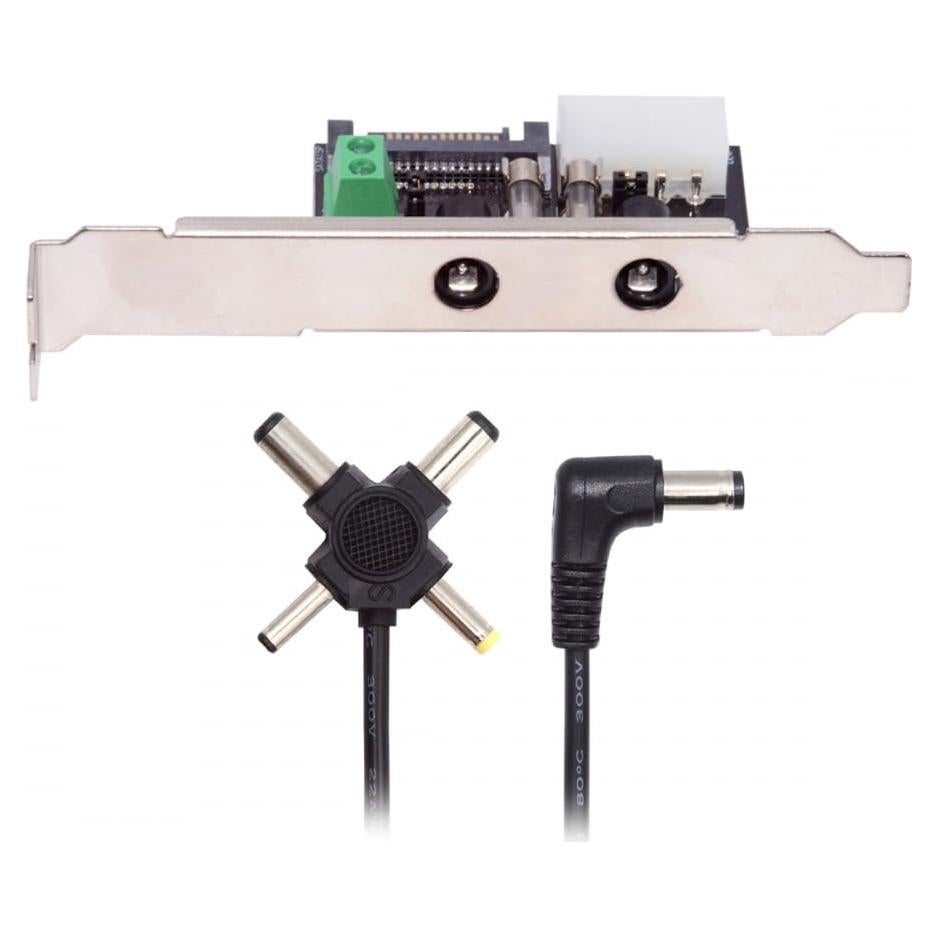 Sistema de Control de Energía 12V 5V CY con Tarjeta PCI-E