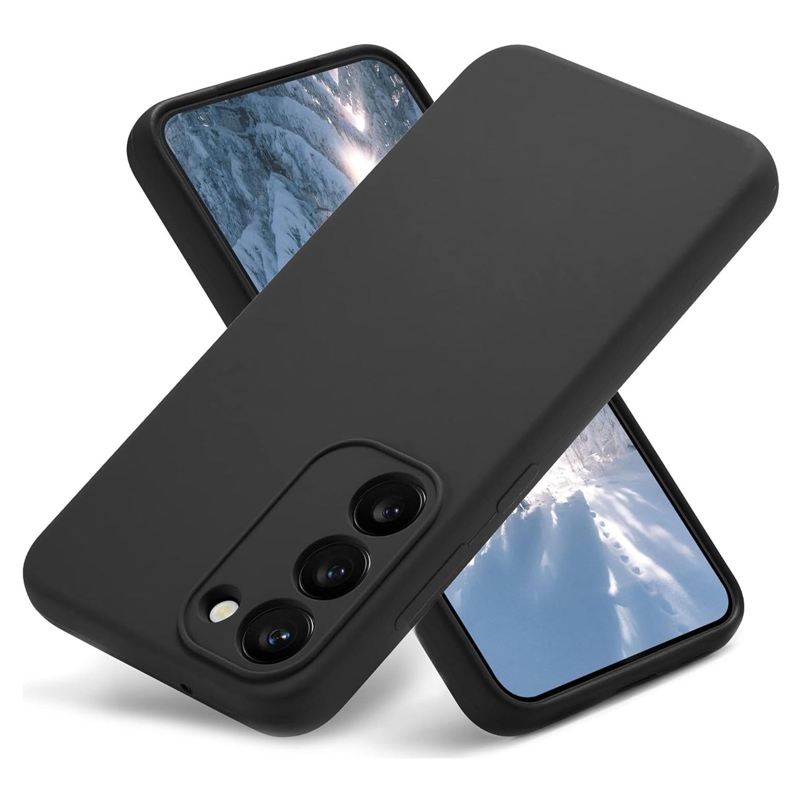 Funda de Silicona Líquida Varikke para Samsung Galaxy S23 Negra