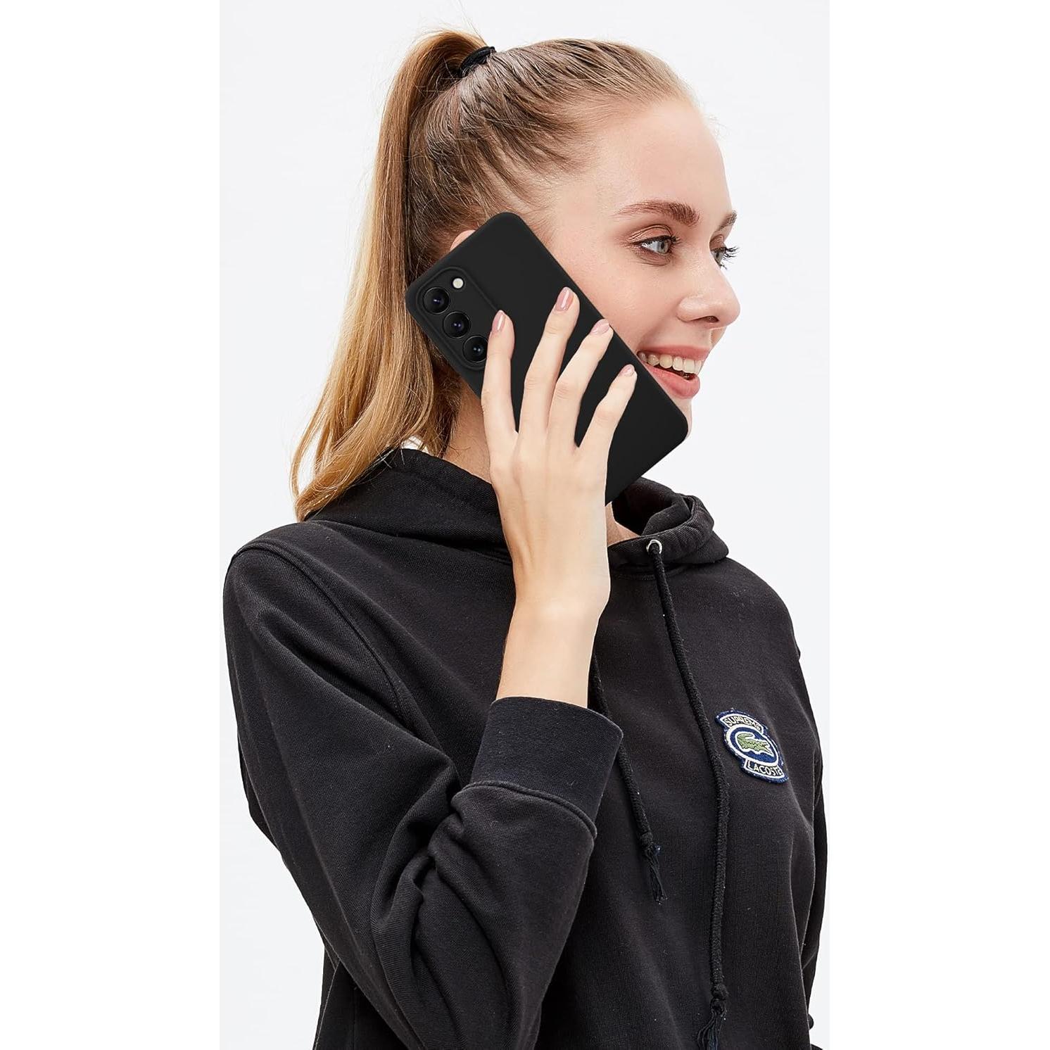 Funda de Silicona Líquida Varikke para Samsung Galaxy S23 Negra