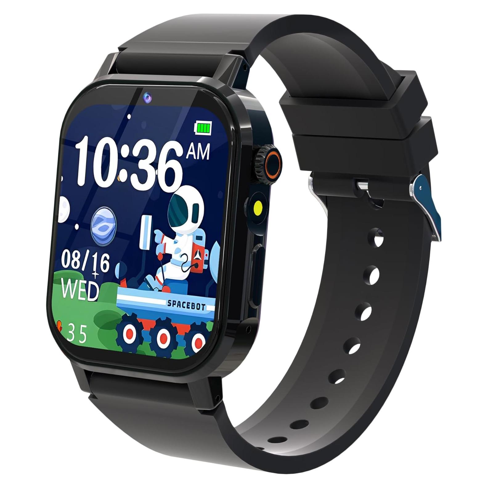 Reloj Inteligente para Niños Phyulls D12 con 32 Juegos y Cámara HD