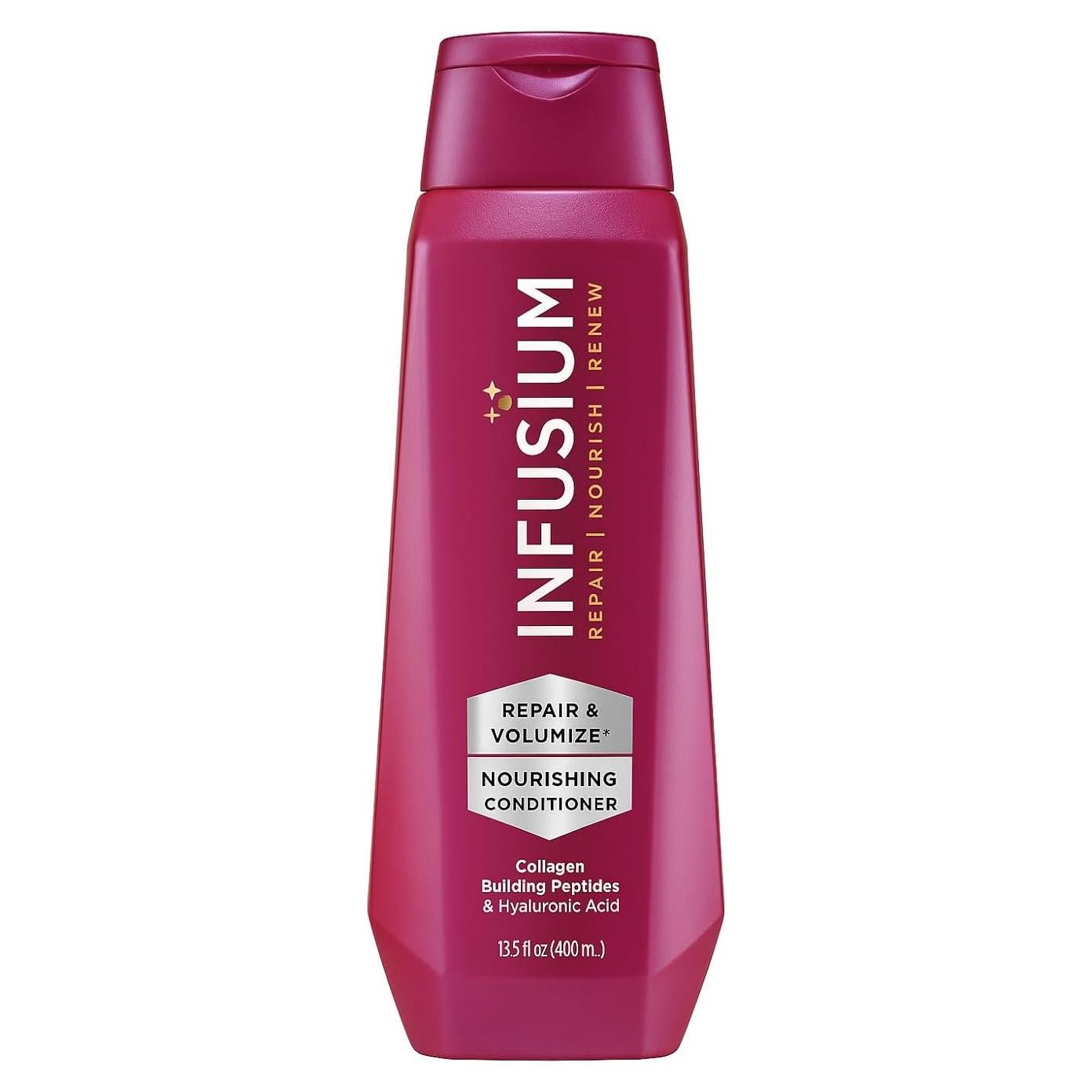 Acondicionador Infusium Reparar y Volumizar 382.7 g - Colágeno y Ácido Hialurónico