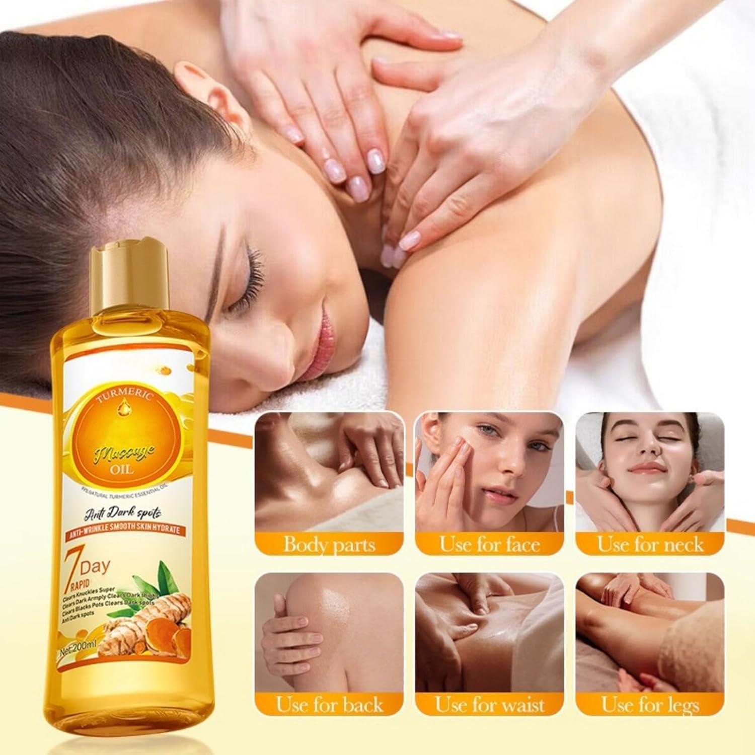 Set de Cuidado de Piel de Cúrcuma Kunnozz - Jabón y Aceite 200ml