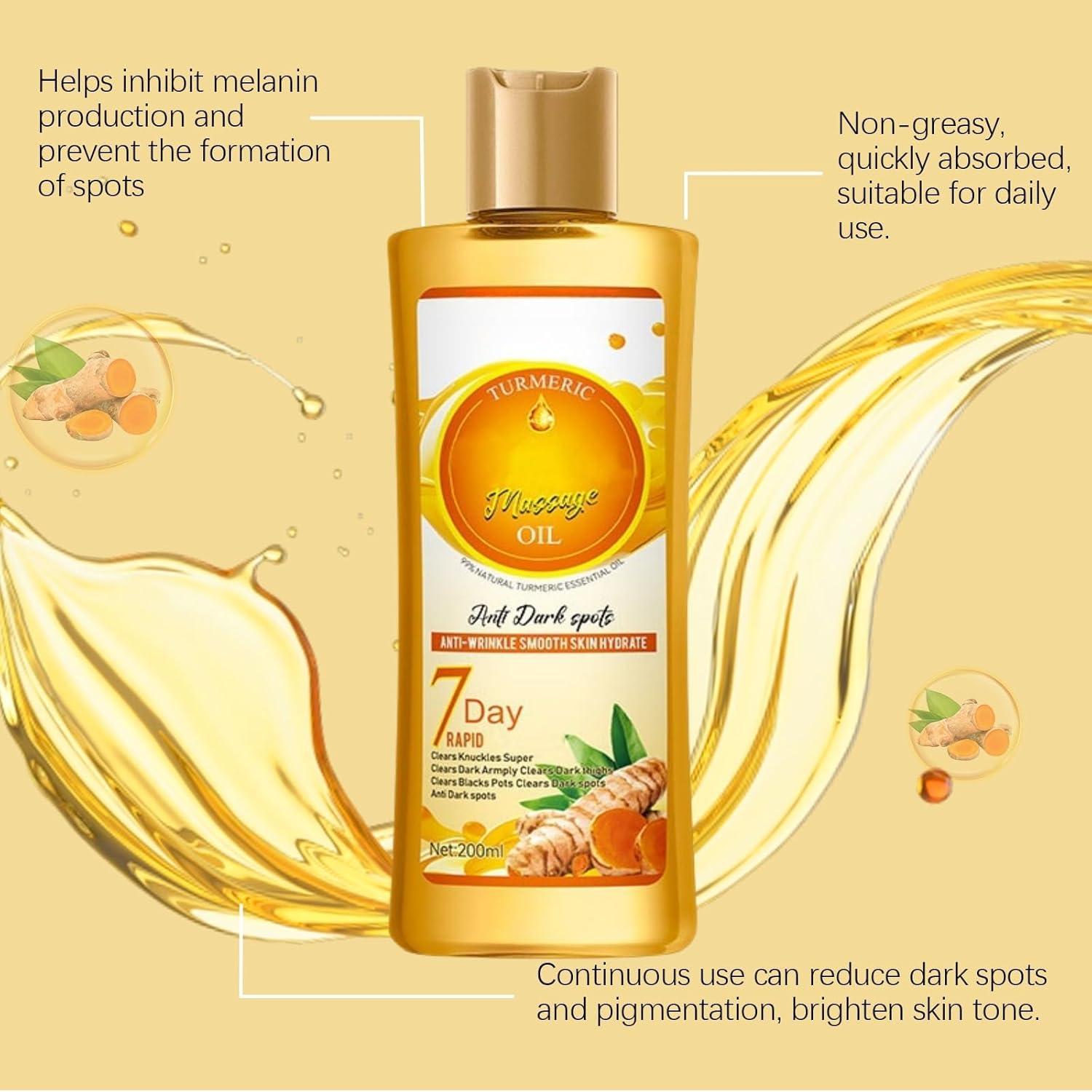 Set de Cuidado de Piel de Cúrcuma Kunnozz - Jabón y Aceite 200ml