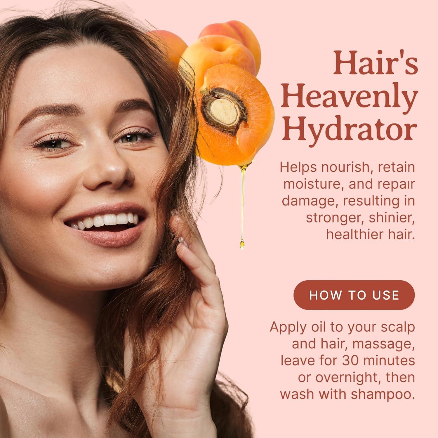 Aceite de Semilla de Albaricoque Orgánico Bella Terra 56.7 ml - Prensado en Frío