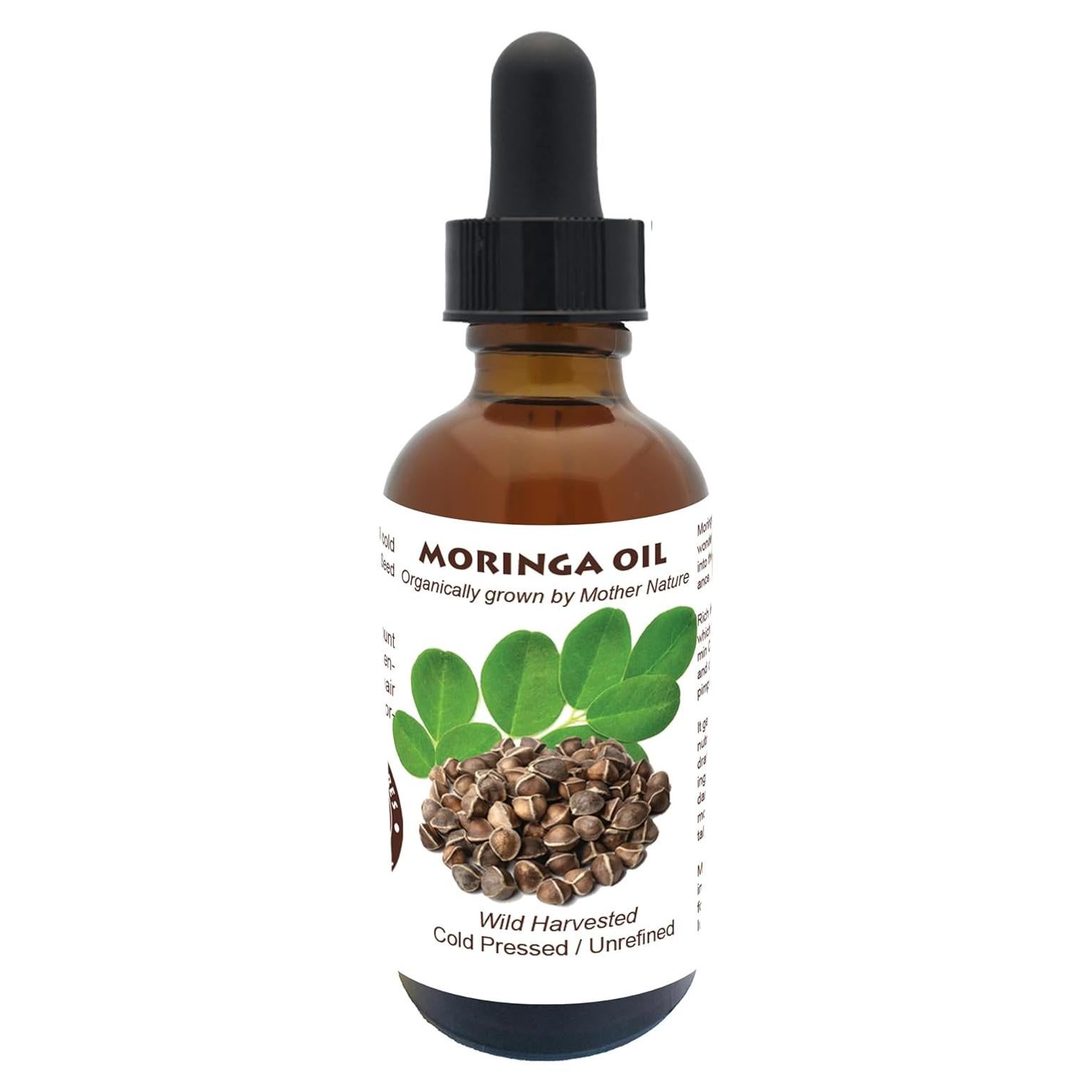 Aceite de Moringa Orgánico 60ml - Mejores Cosméticos Naturales
