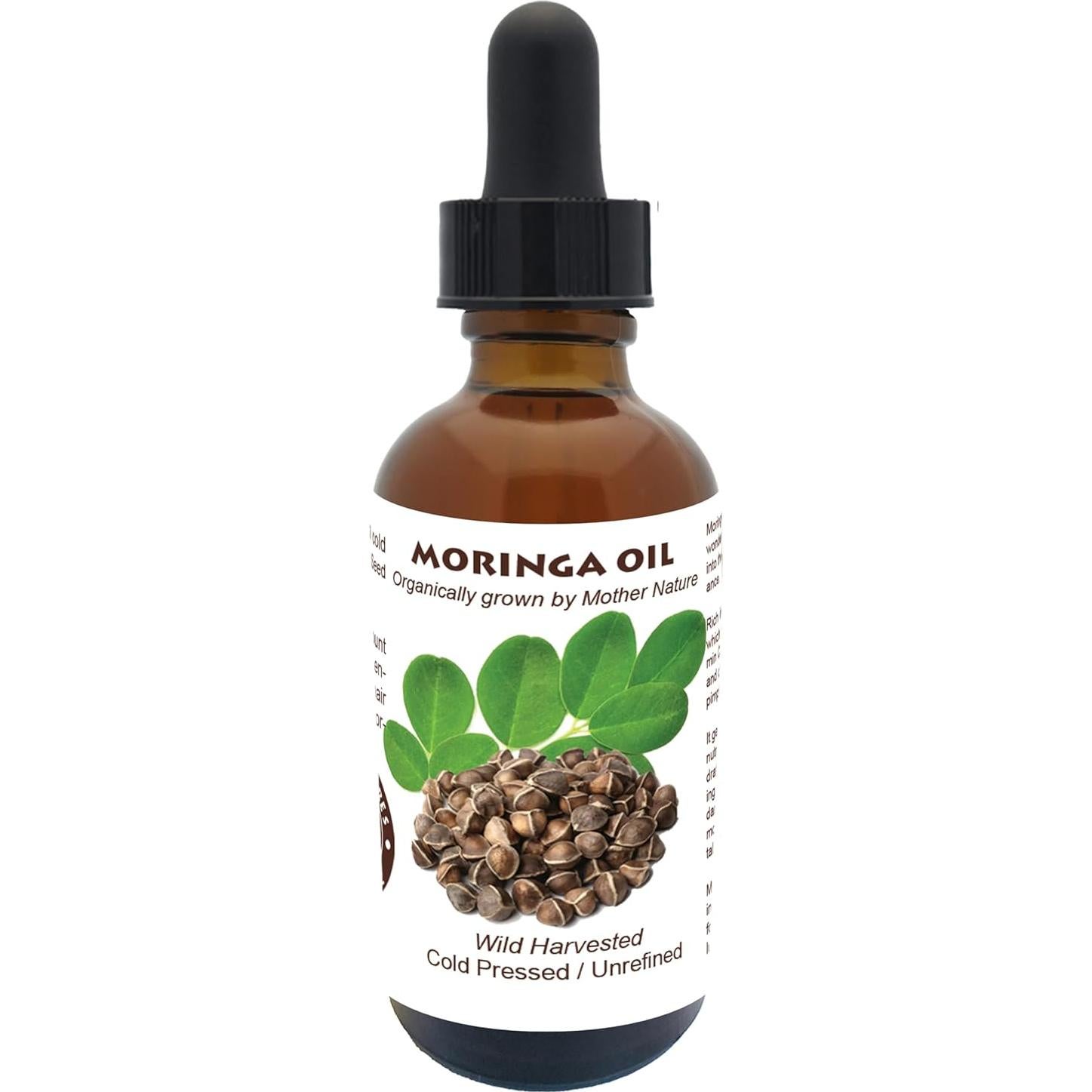 Aceite de Moringa Orgánico 60ml - Mejores Cosméticos Naturales