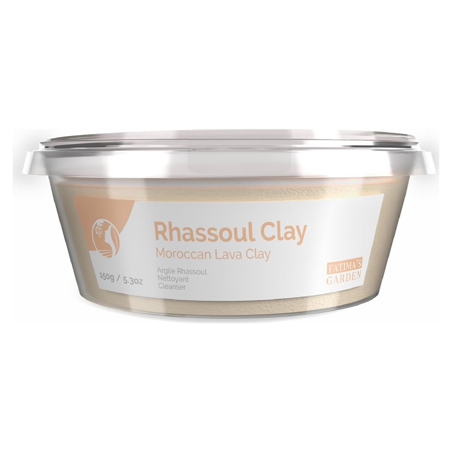 Arcilla Rhassoul 100% Pura Jardín de Fátima 150g - Detox Natural