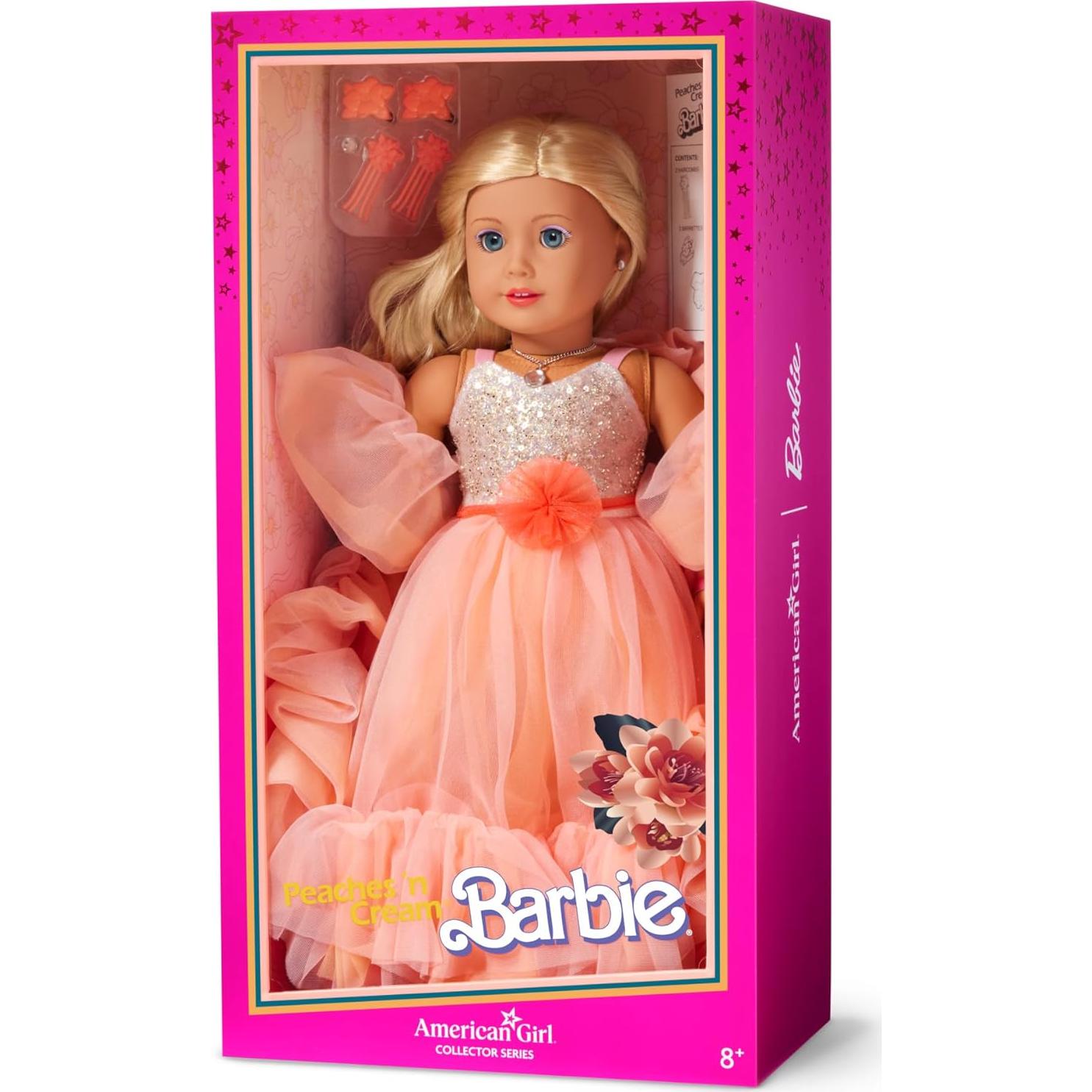 Muñeca Coleccionista American Girl Barbie 18" Rubia