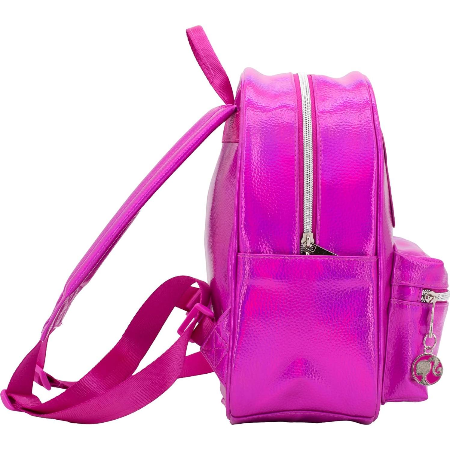Mochila Mini de Cuero Vegano Barbie Rosa 26.67 cm