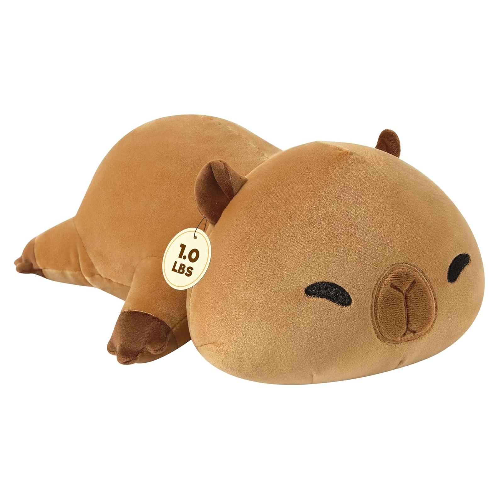 Peluches Capibara con Peso Onsoyours 24.9 cm Suave y Acogedor